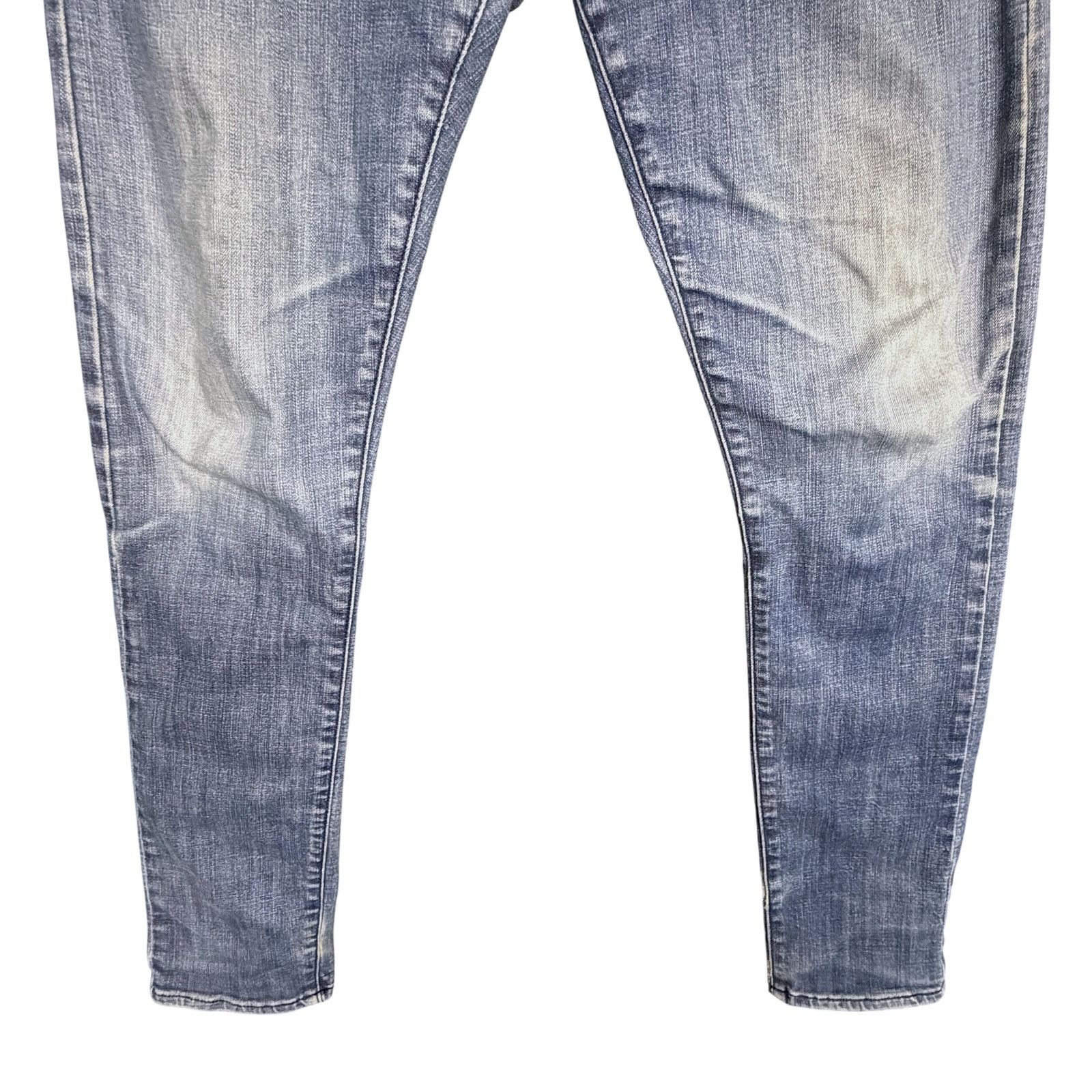 Lucky Brand Lucky Brand Men's 31x32 Distressed 110 Skinny Stretch Jeans Size US 31 - 5 Thumbnail