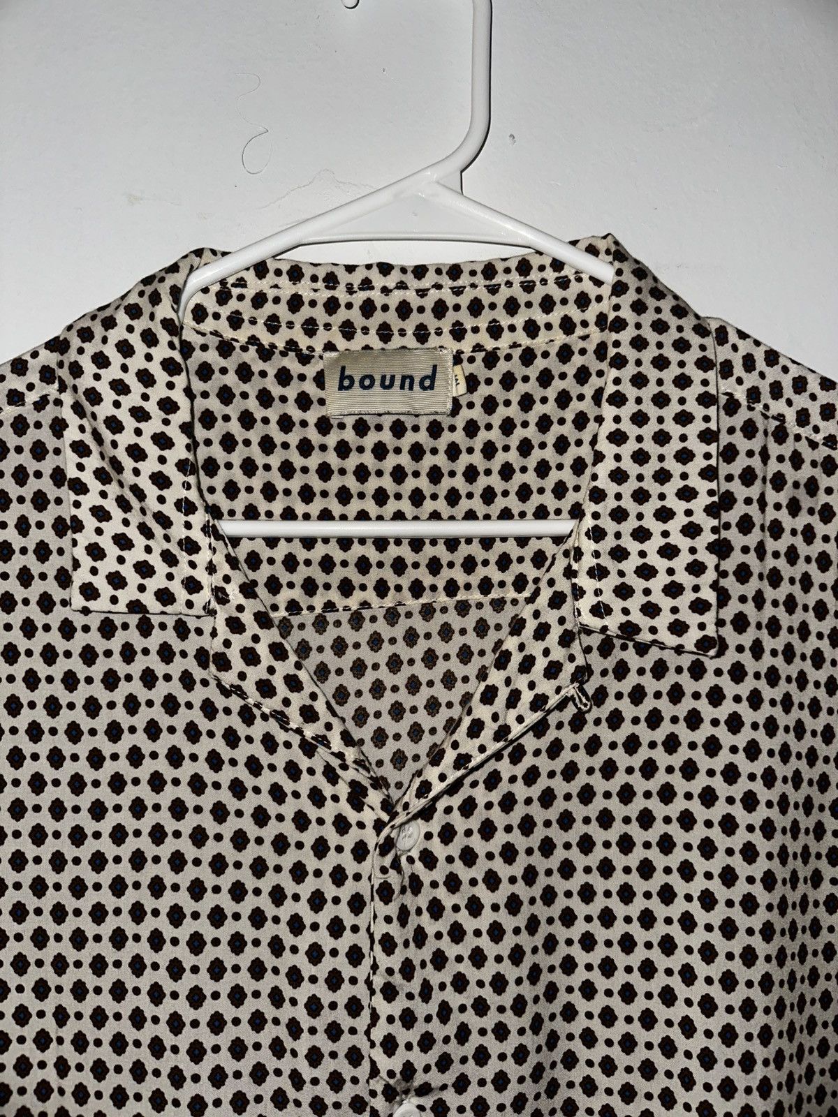 Other Bound pattern Cuban button up shirt Size US S / EU 44-46 / 1 - 2 Thumbnail
