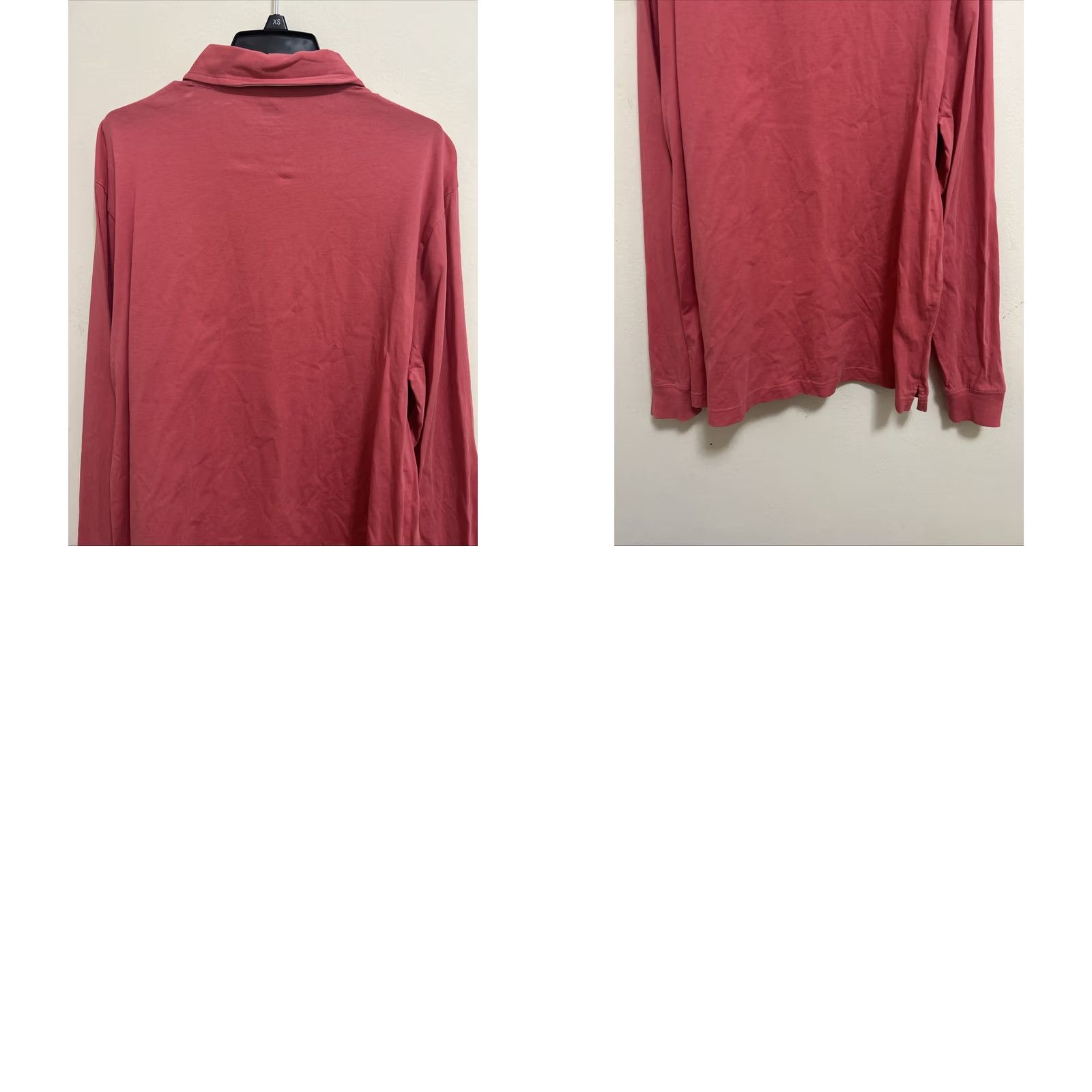 Vineyard Vines Vineyard Vines Shirt Mens M Pink Salmon 100% Cotton Long Sleeve Polo Regular Knit Whale Logo Buttoned Collar Size US M / EU 48-50 / 2 - 8 Thumbnail