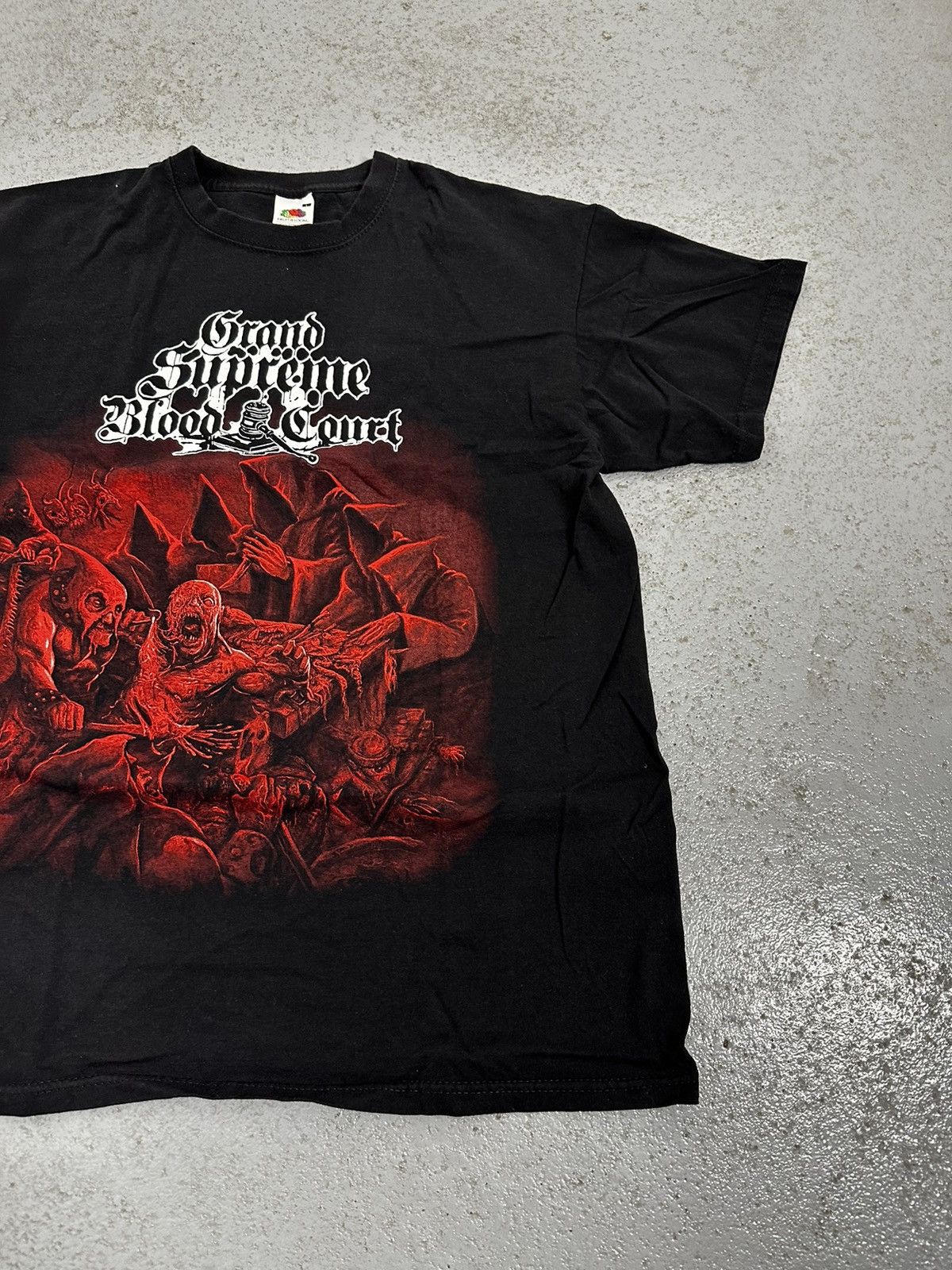 Band Tees Grand Supreme Blood Court Rock 2013 T-Shirt Size US L / EU 52-54 / 3 - 6 Thumbnail