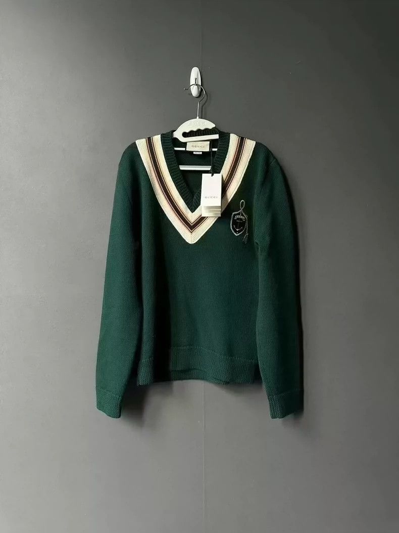 Gucci Gucci College sweater 2501-Nextarrow Size US XS / EU 42 / 0 - 1 Thumbnail