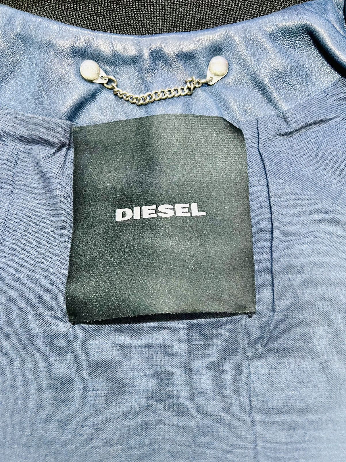 Diesel Diesel Leather Jacket Size S / US 4 / IT 40 - 10 Thumbnail