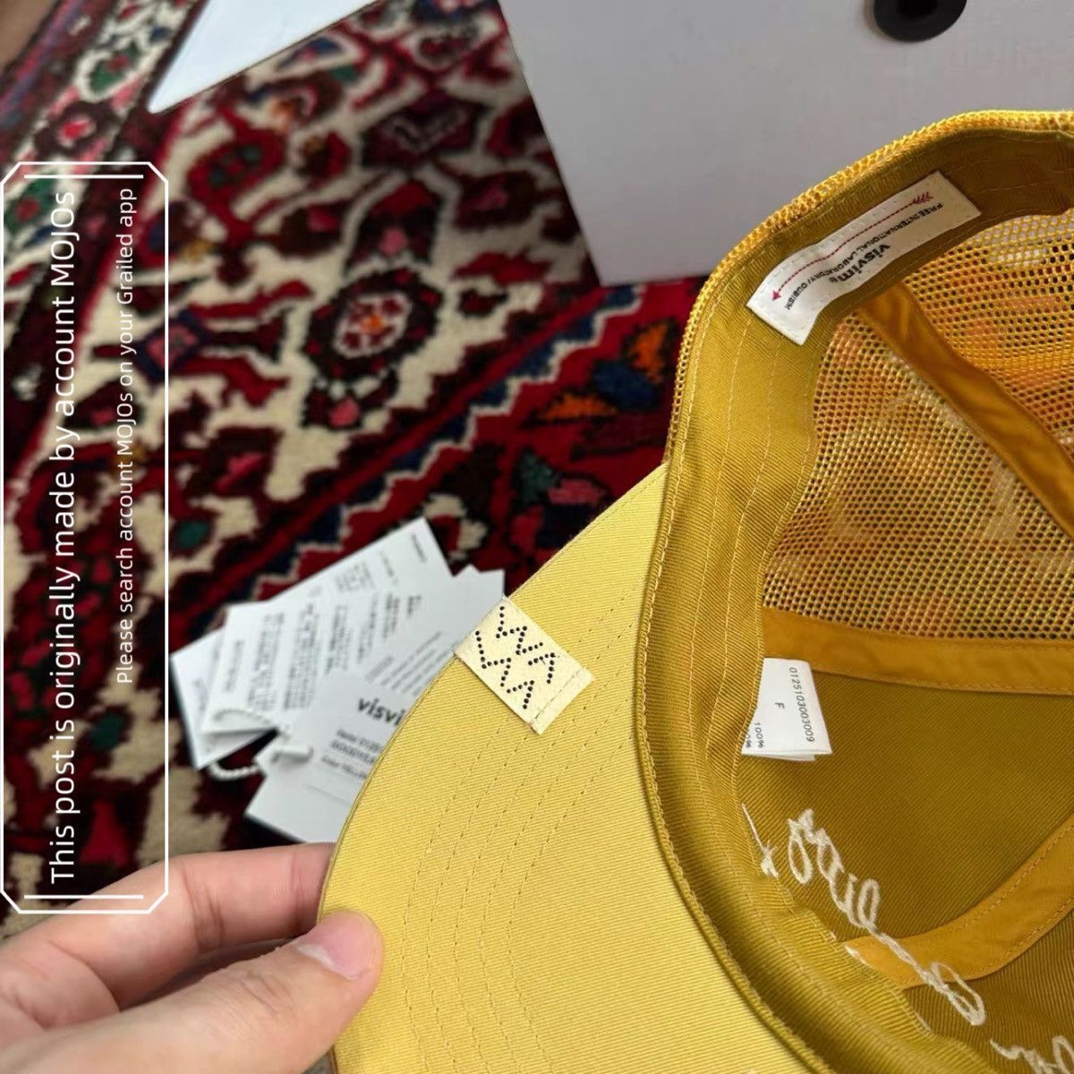 Visvim Visvim 25SS Goodyear II Cap Yellow mo.jos5 Size ONE SIZE - 5 Thumbnail