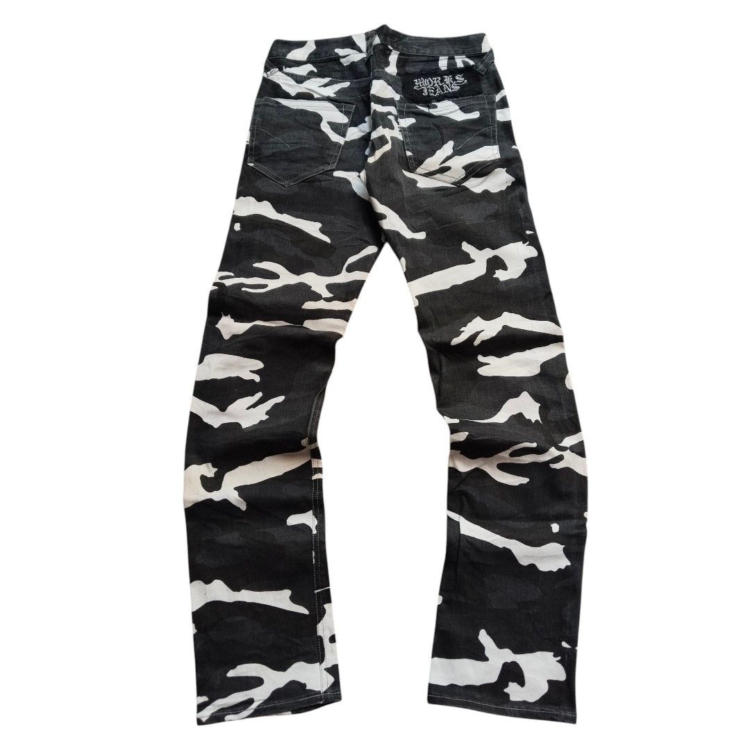 Le Grande Bleu (L.G.B.) Francist Mor.K.S camo pants Size US 29 - 2 Thumbnail