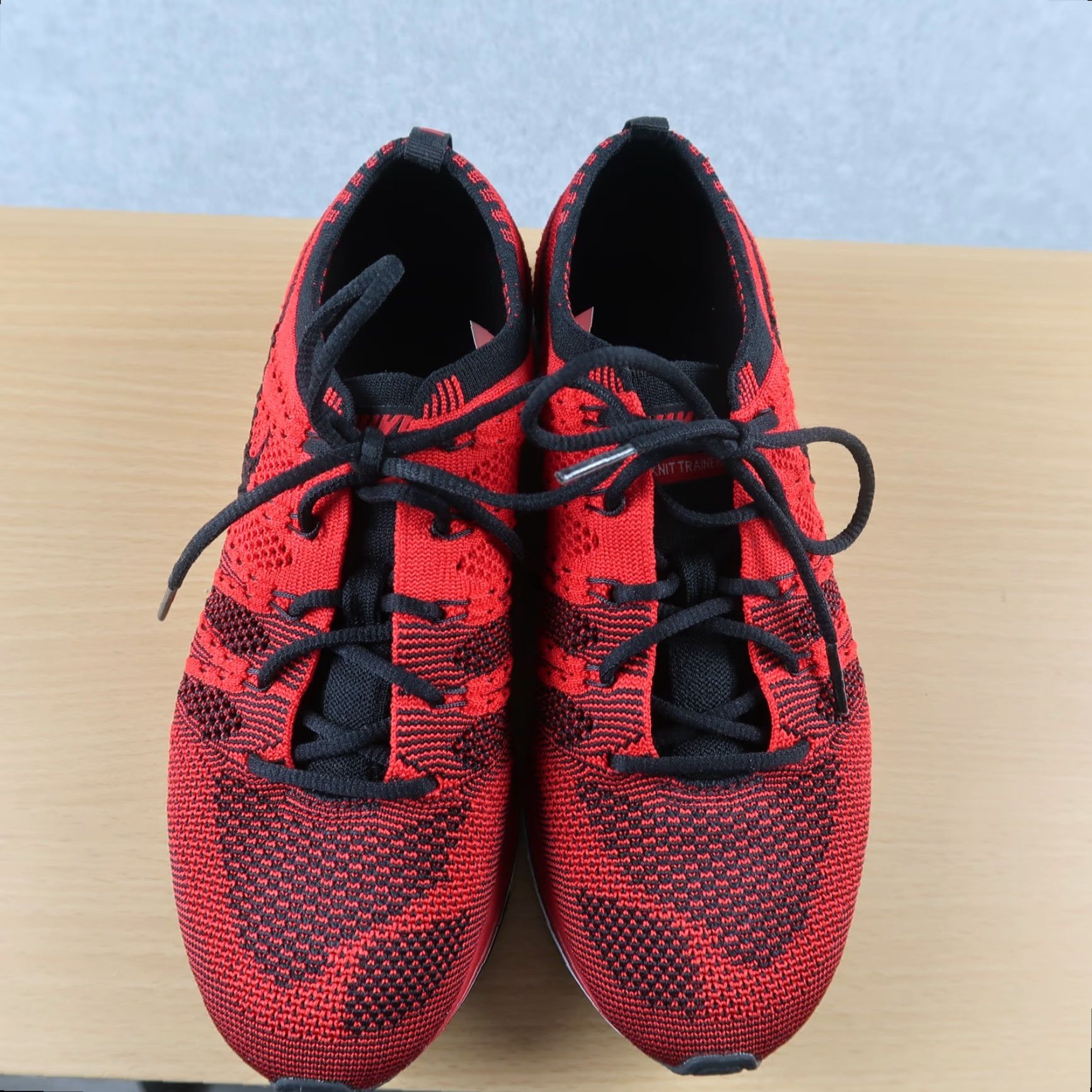 Nike Nike Flyknit Trainer+ Sneaker Women 6 US Red AH8396-601 2017 Nike Air Flyknit Trainer Casual Activewear Running & Jogging Girls Womens Size US 5.5 / IT 35.5 - 2 Thumbnail