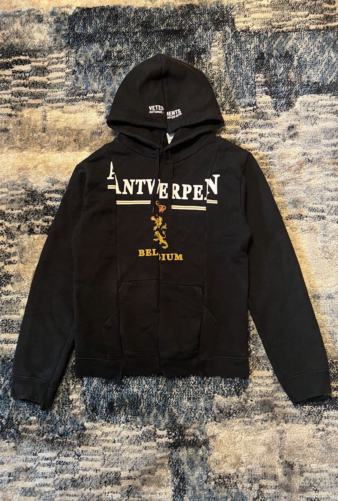 Vetements Split Hoodie | Grailed