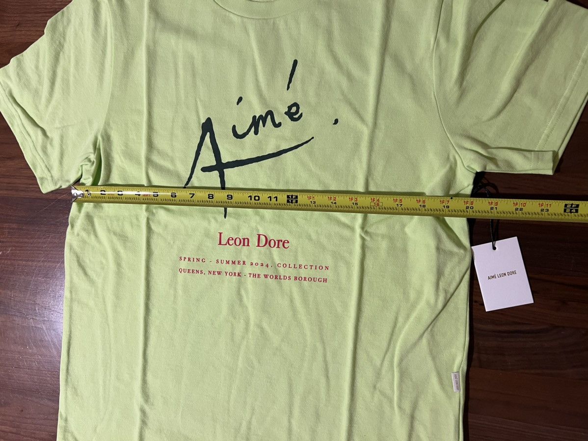 Aime Leon Dore Aime Leon Dore ALD Signature Gallery Tee Green Size Medium Size US M / EU 48-50 / 2 - 6 Thumbnail