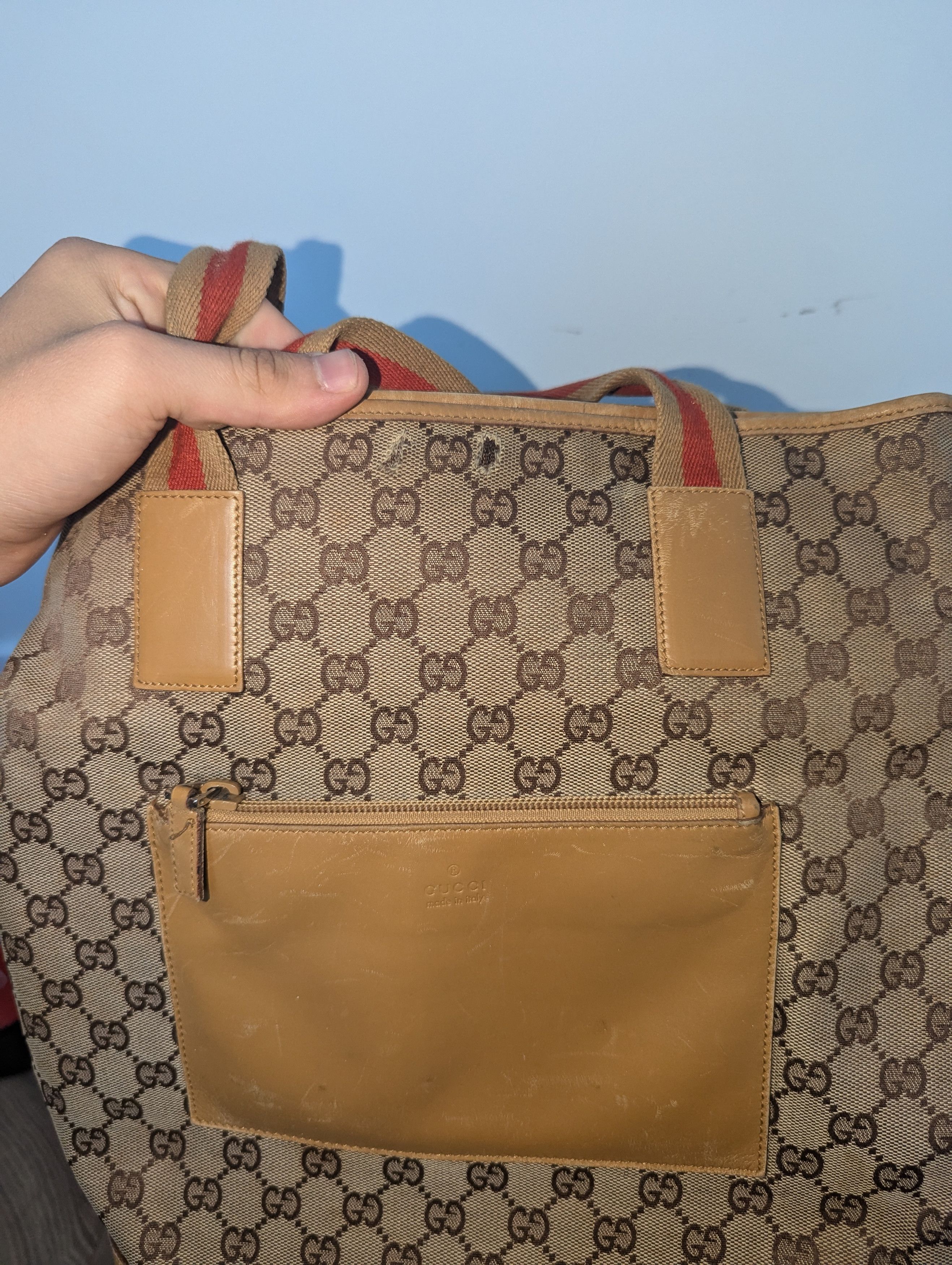Gucci Gucci shoulderbag original vintage Size ONE SIZE - 3 Thumbnail