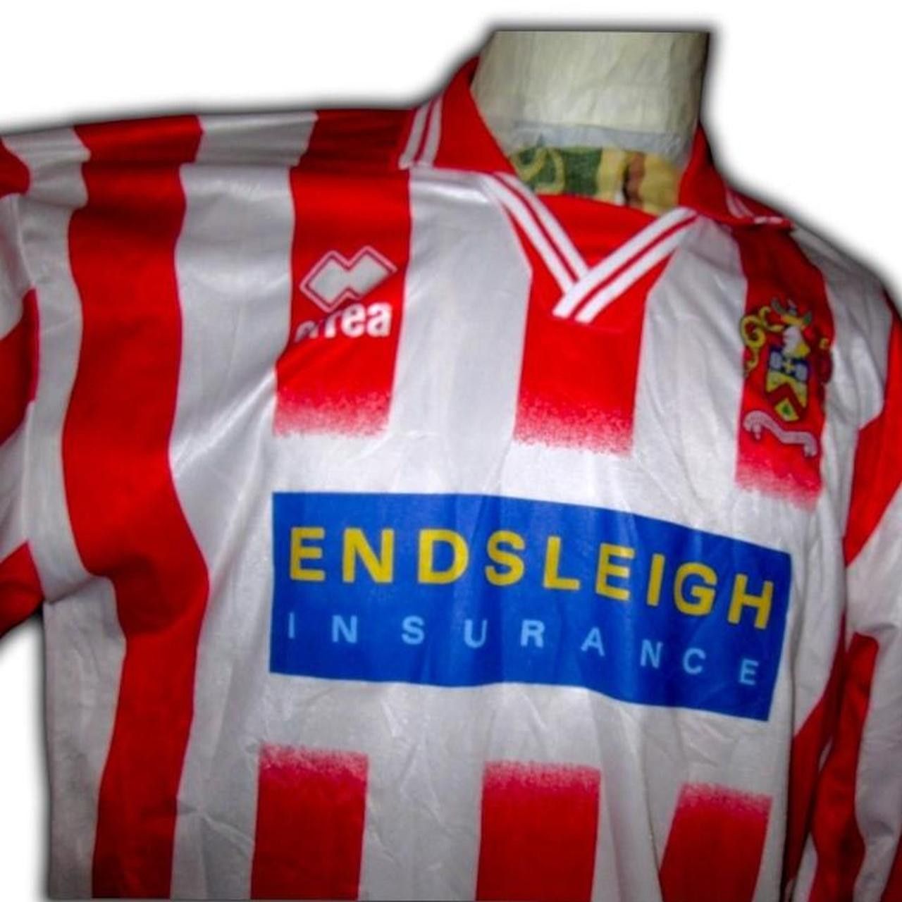 Other Fc Cheltenham Town 1997 1998 1999 shirt jersey ERREA Size US XXL / EU 58 / 5 - 4 Thumbnail