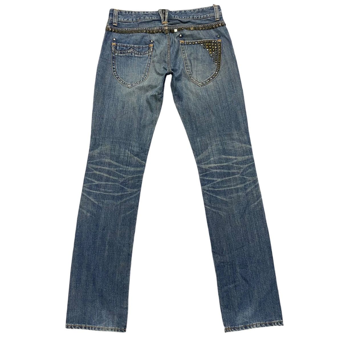 Vintage GLOW NAKED Studded Embellish Denim Skinny Jeans Size US 30 / EU 46 - 1 Thumbnail