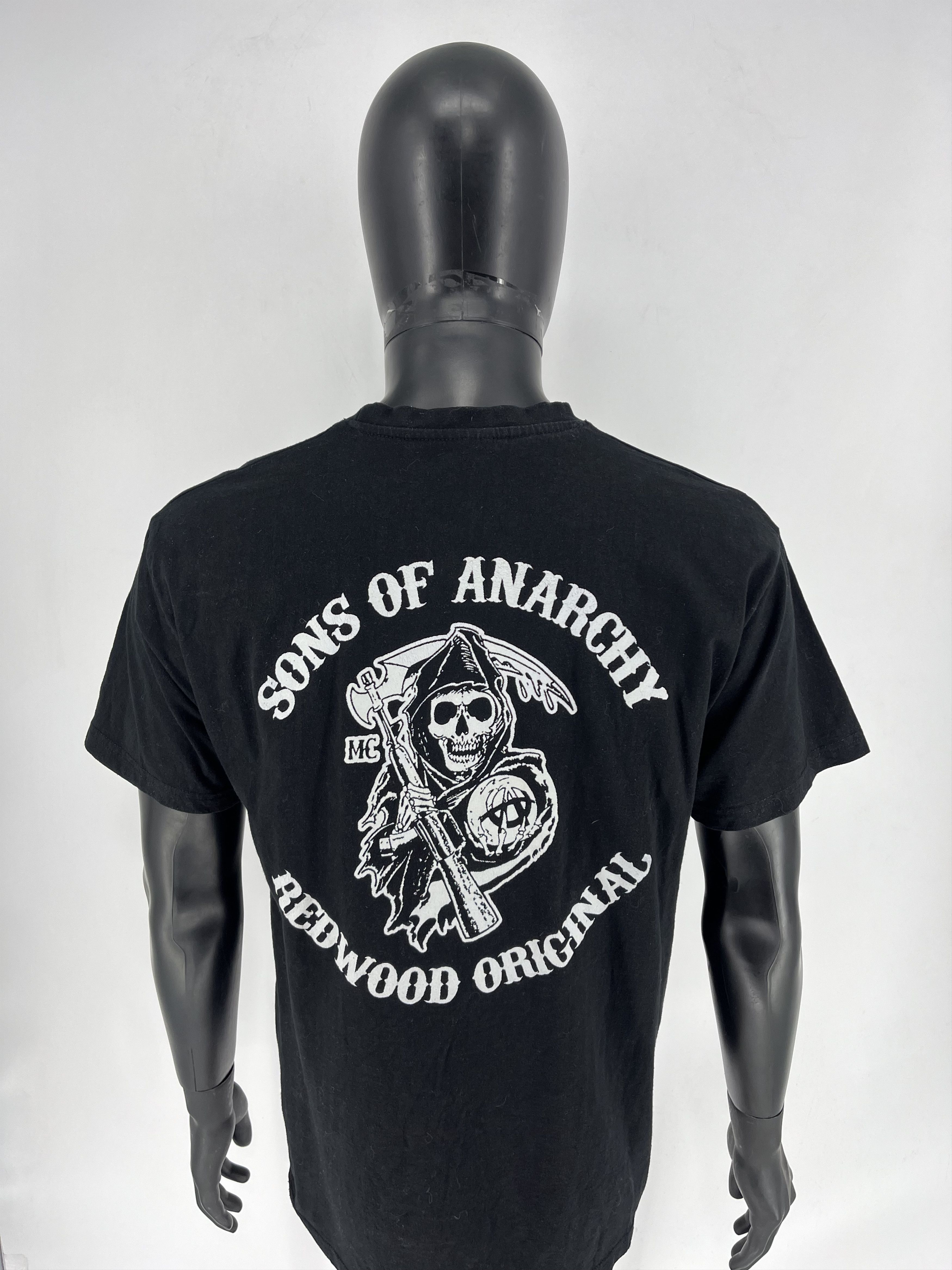 Band Tees × Vintage Vintage SOA Sons Of Anarchy Vintage Band Graphic Tee Faded Size US L / EU 52-54 / 3 - 12 Thumbnail