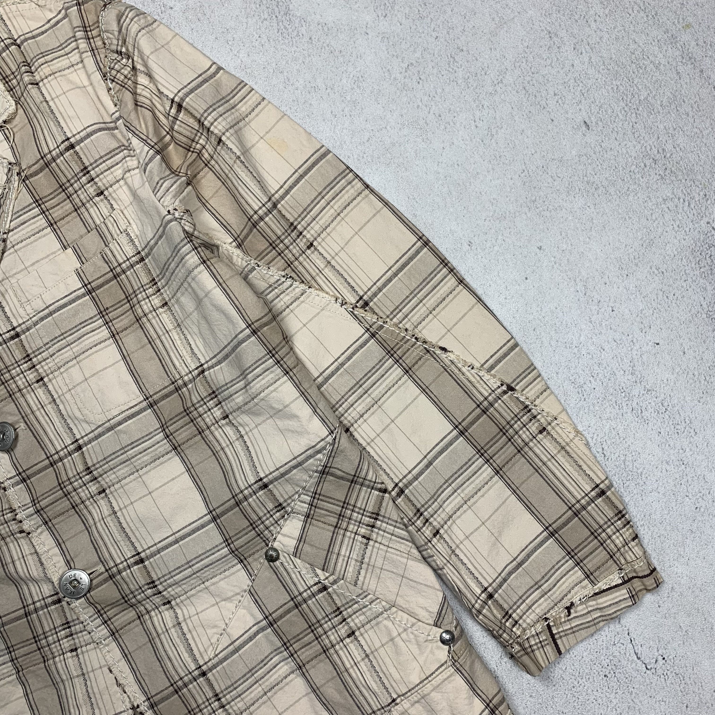 Marithe + Francois Girbaud Marithe Francois Girbaud Reconstructed Jacket Size US L / EU 52-54 / 3 - 4 Thumbnail