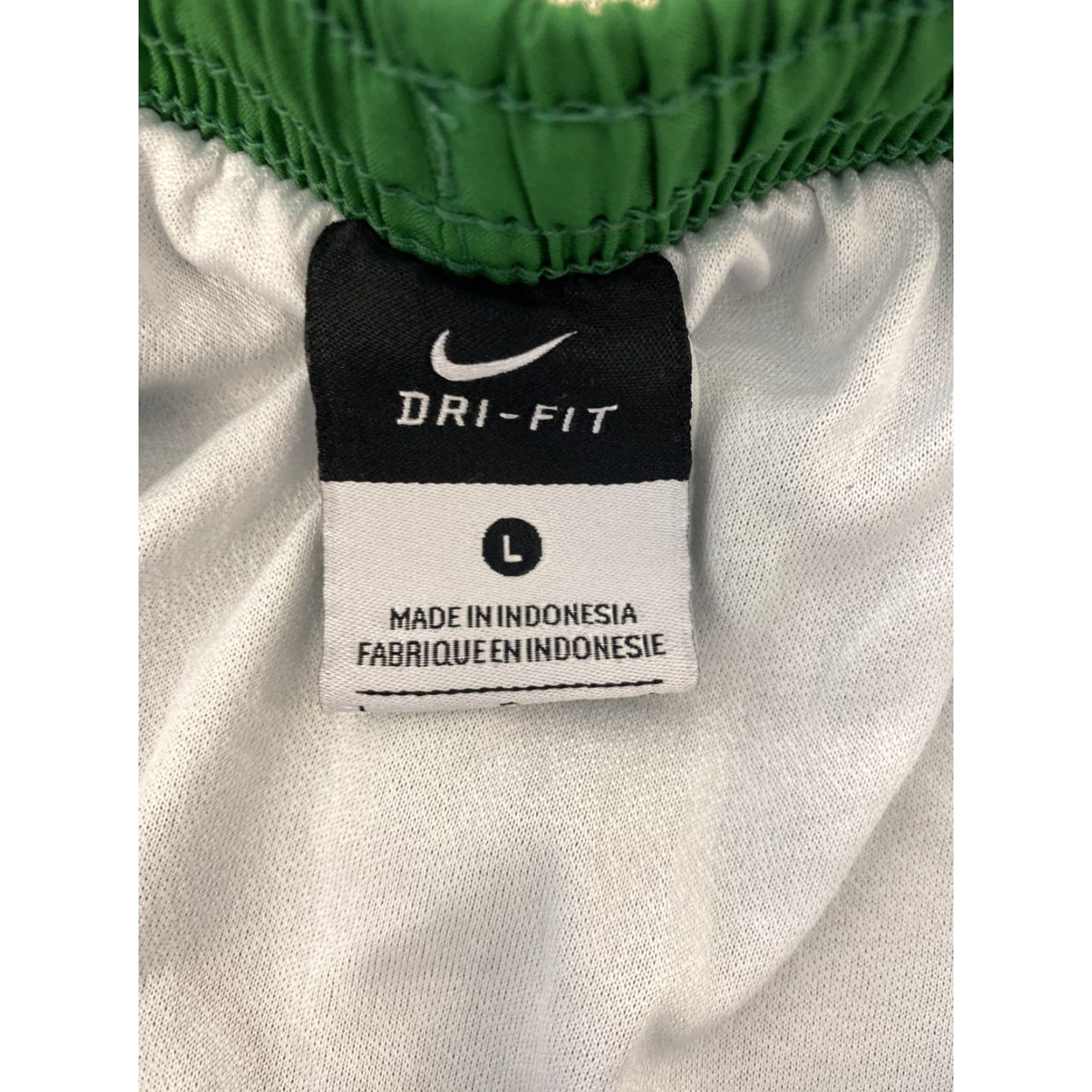 Nike Nike Shorts Womens L Green Athletic Elastic Waist 18Y Drawstring Lined /100-15 Size 36" / US 14 / IT 50 - 8 Thumbnail