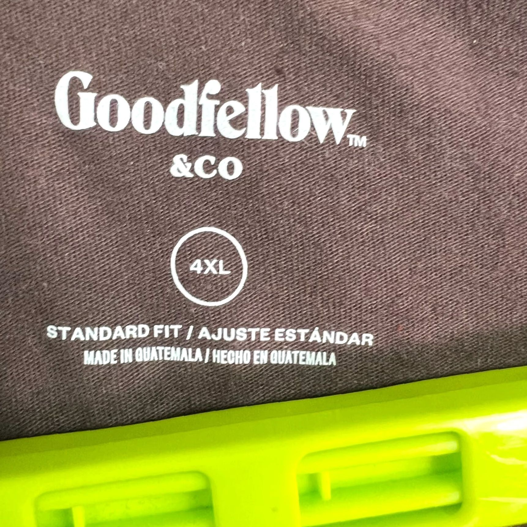 Vintage Goodfellow Yellowstone Wonder Of T-Shirt Mens 4XL Brown Logo Graphic Print Crew Neck Short Sleeve Regular Fit Cotton Blend Size US XXL / EU 58 / 5 - 3 Thumbnail