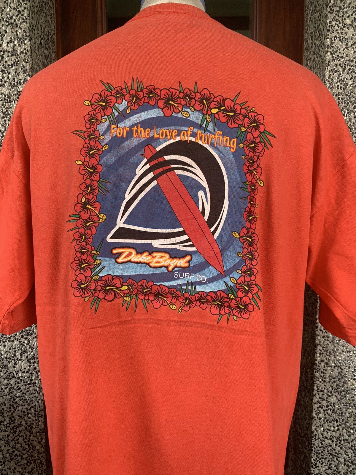 Vintage Vintage 90s Duke Boyd Surf / Surfing T shirt Size US M / EU 48-50 / 2 - 2 Thumbnail