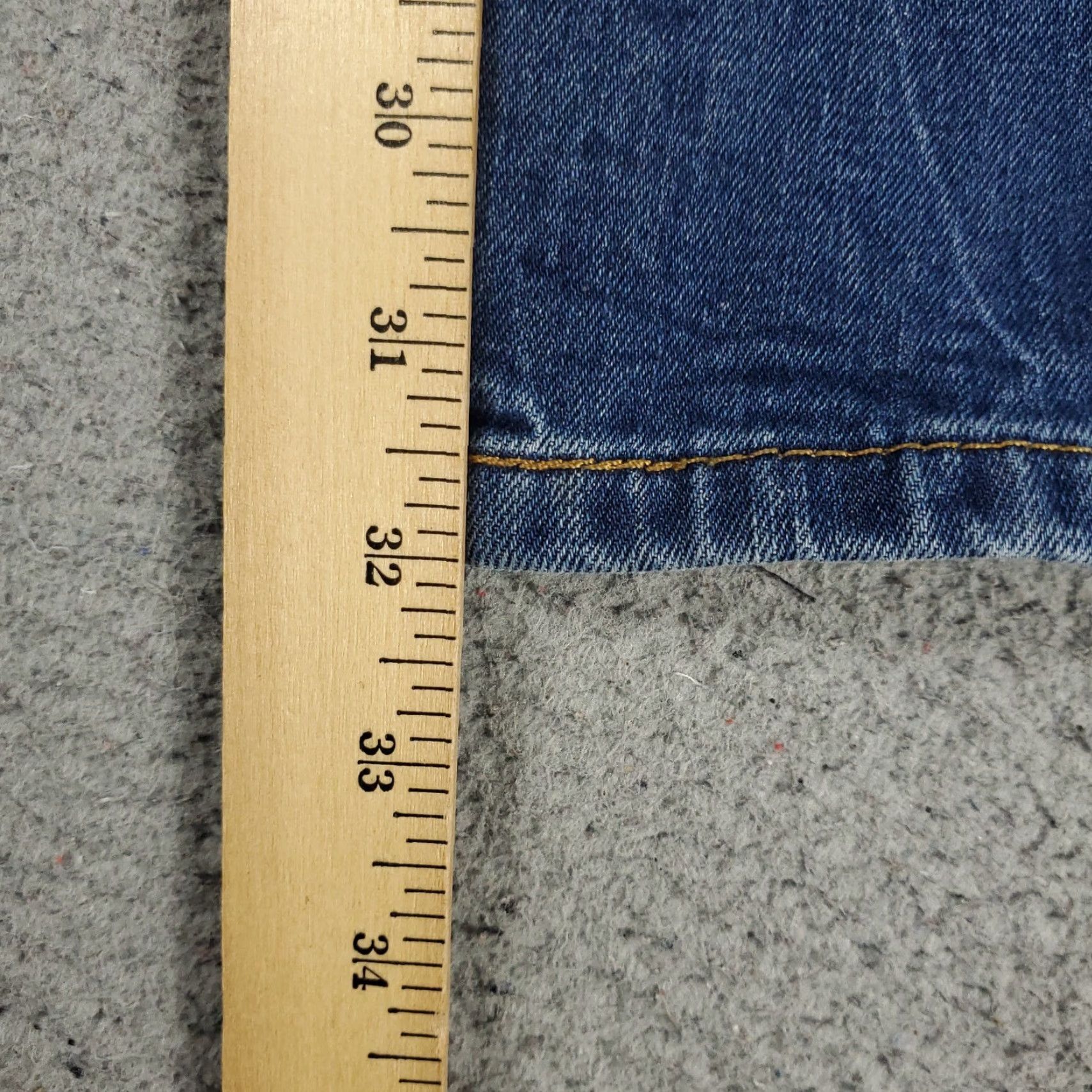 Levi's Levis 541 Athletic Fit Straight Leg Jeans Mens 36x32 Blue Cotton Blend Size US 36 / EU 52 - 5 Thumbnail