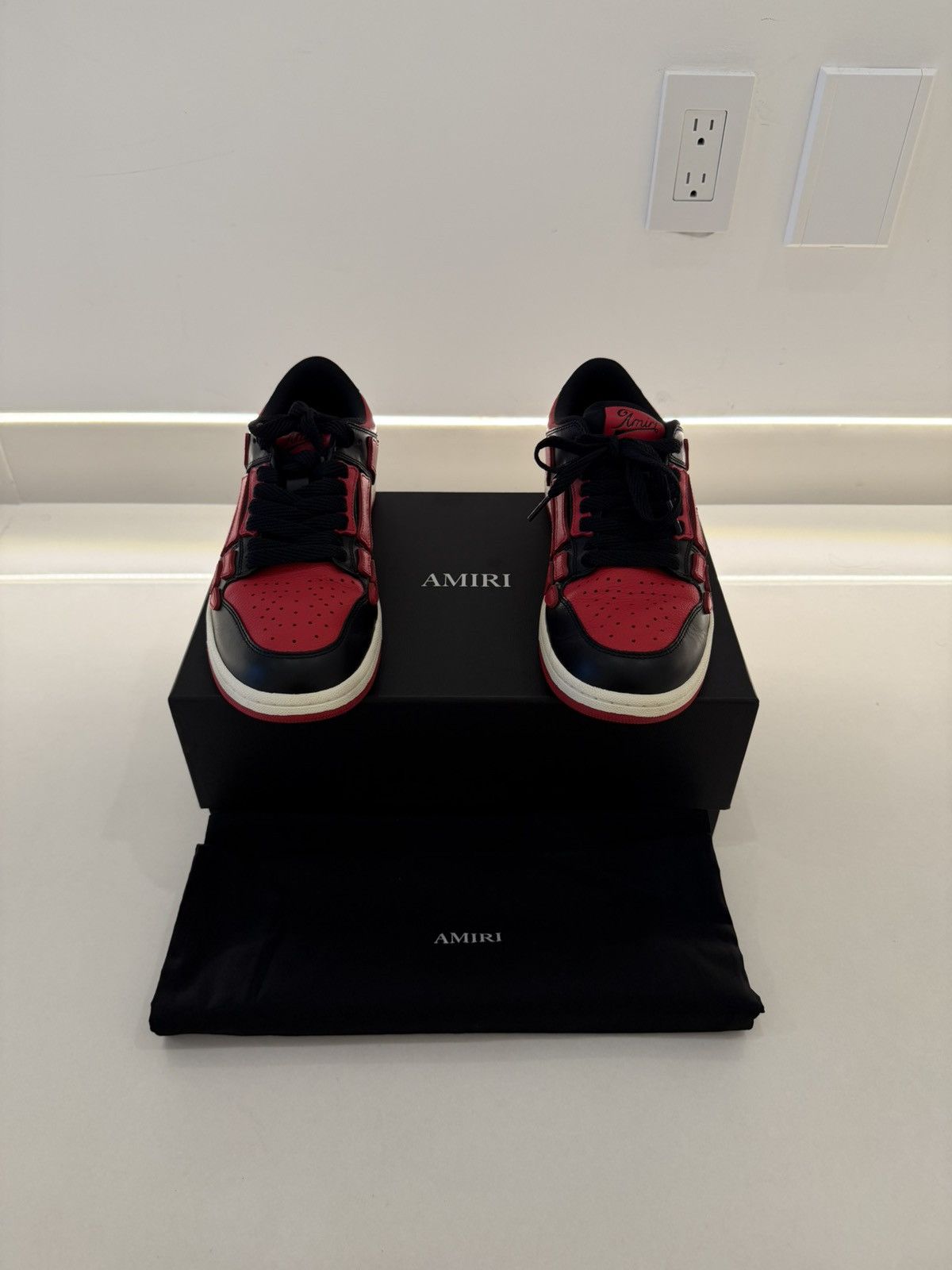Amiri AMIRI SKEL top low sneakers Size US 9 / EU 42 - 1 Thumbnail
