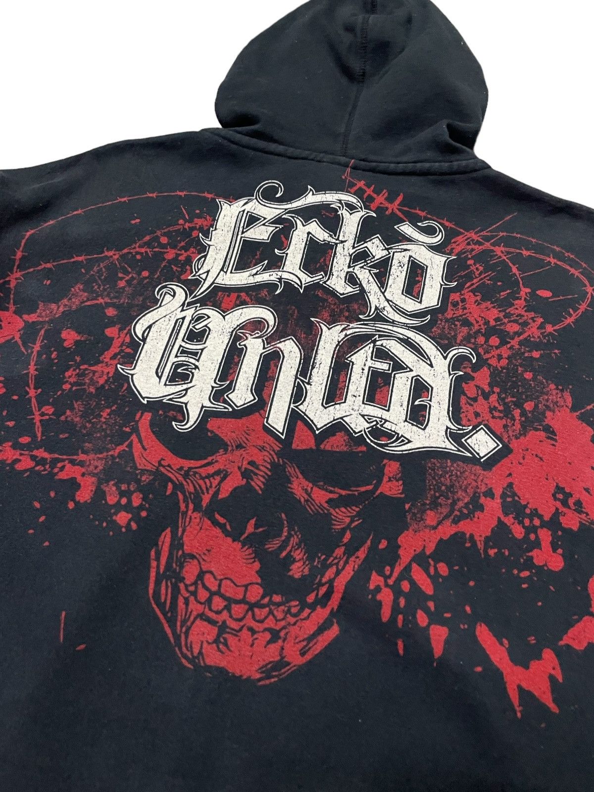 Affliction 2000s Ecko M.M.A Elite Affliction Skull Hoodie Size US XL / EU 56 / 4 - 9 Thumbnail