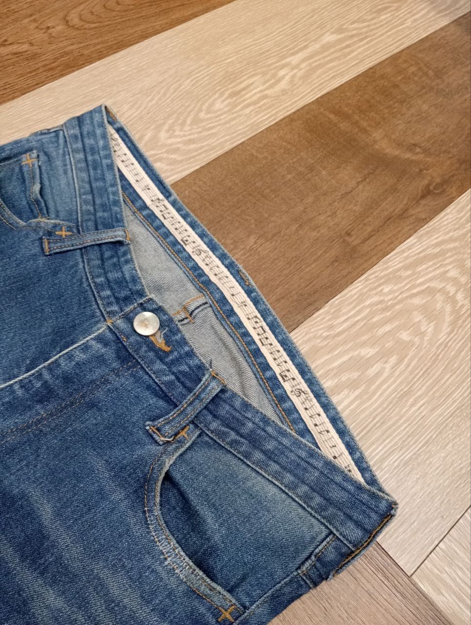Number (N)ine NUMBER NINE x STUDIOUS BLUE DENIM STRETCH SKINNY PANTS Size US 29 - 5 Thumbnail