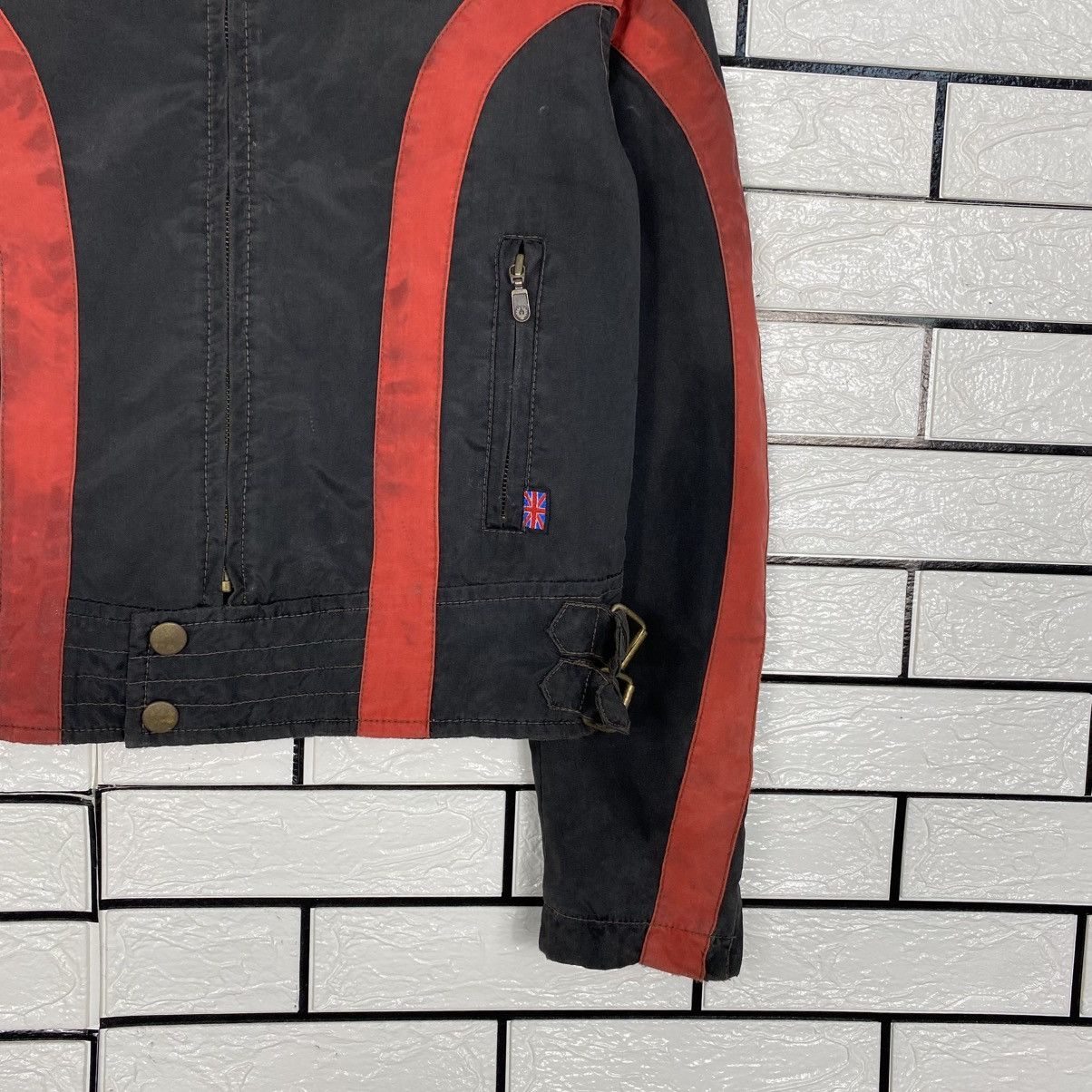 Belstaff 📌Vintage Cropped Wax Zipper Jacket Belstaff Weatherproof Size US S / EU 44-46 / 1 - 6 Thumbnail