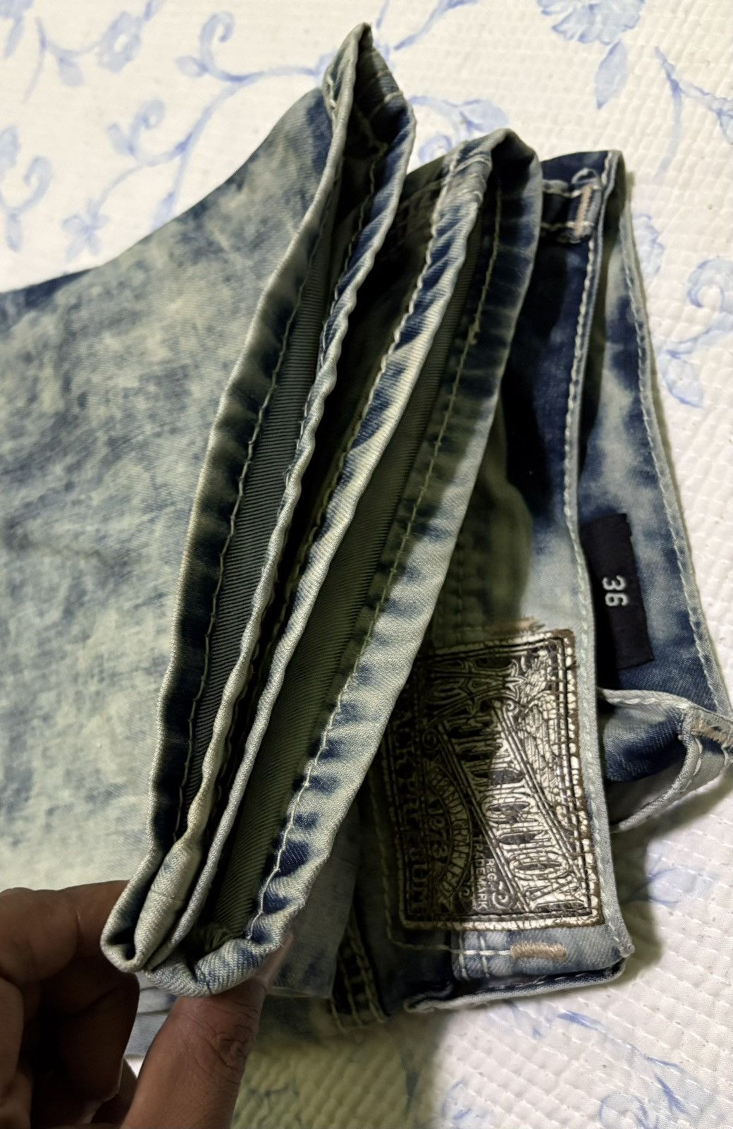 Affliction Affliction Streetwear Jeans Distressed Denim Size US 38 / EU 54 - 17 Thumbnail