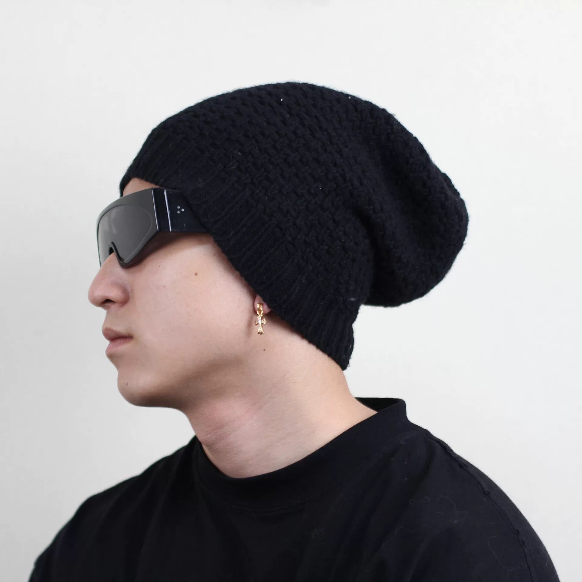 Rick Owens rick owens uncommon wool beanie hat Size ONE SIZE - 1 Thumbnail