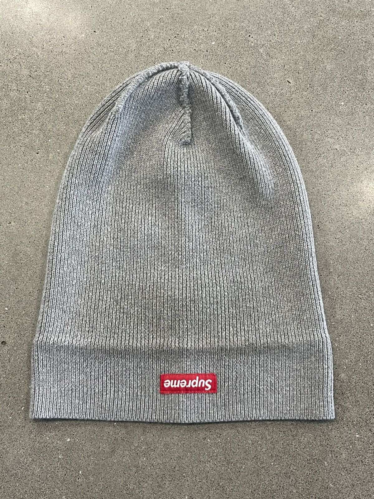 Supreme MINT: S/S 2012 Supreme Cuffed Beanie "Heather Grey" Size ONE SIZE - 3 Thumbnail