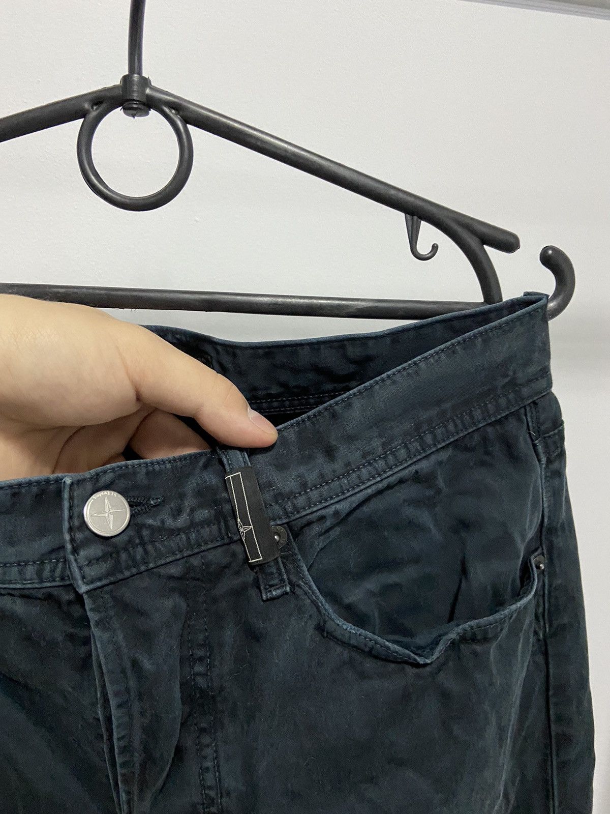 Massimo Osti × Stone Island × Vintage Stone Island Denims logo pocket Vintage jeans Pants Size US 32 / EU 48 - 6 Thumbnail