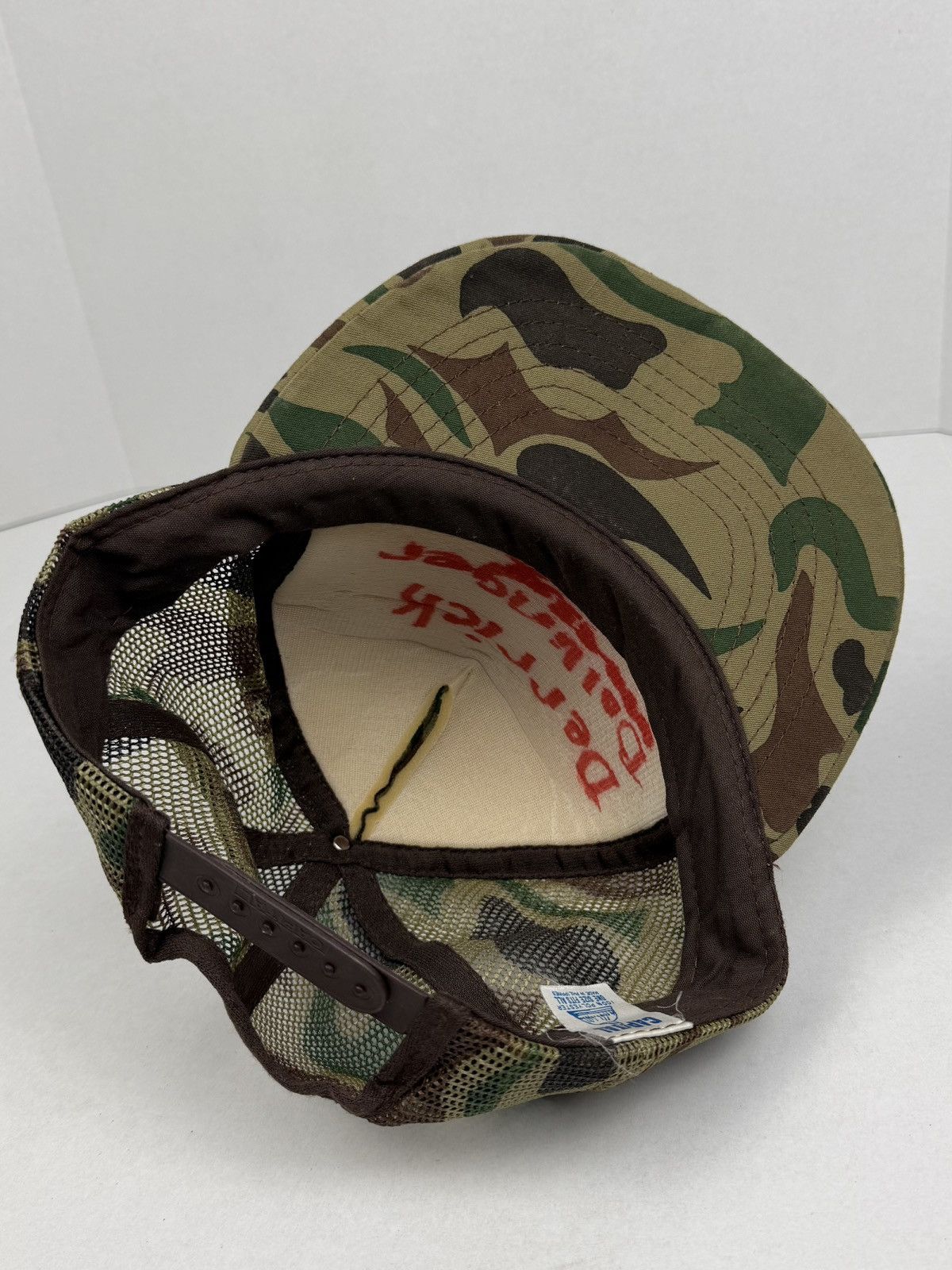 Other Vintage Pittsburgh Rental Center Camo Trucker Snapback Hat Size ONE SIZE - 11 Thumbnail