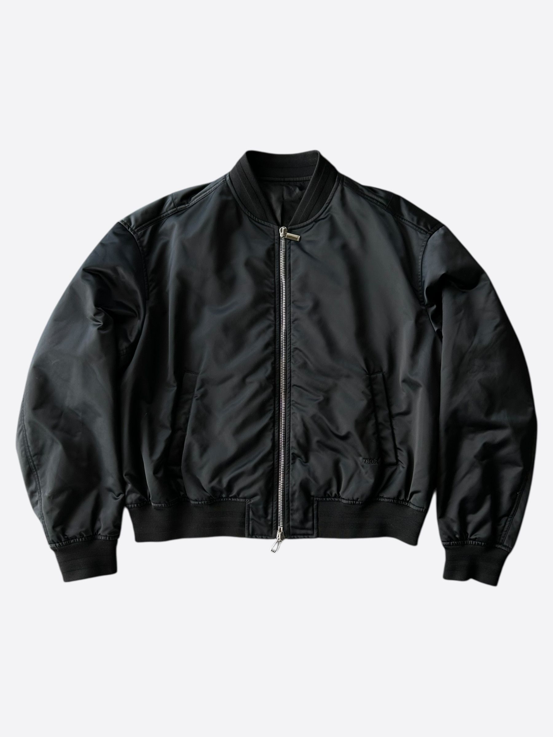 Dior Dior Peter Doig Black & White Logo Bomber Jacket Size US XXL / EU 58 / 5 - 1 Thumbnail