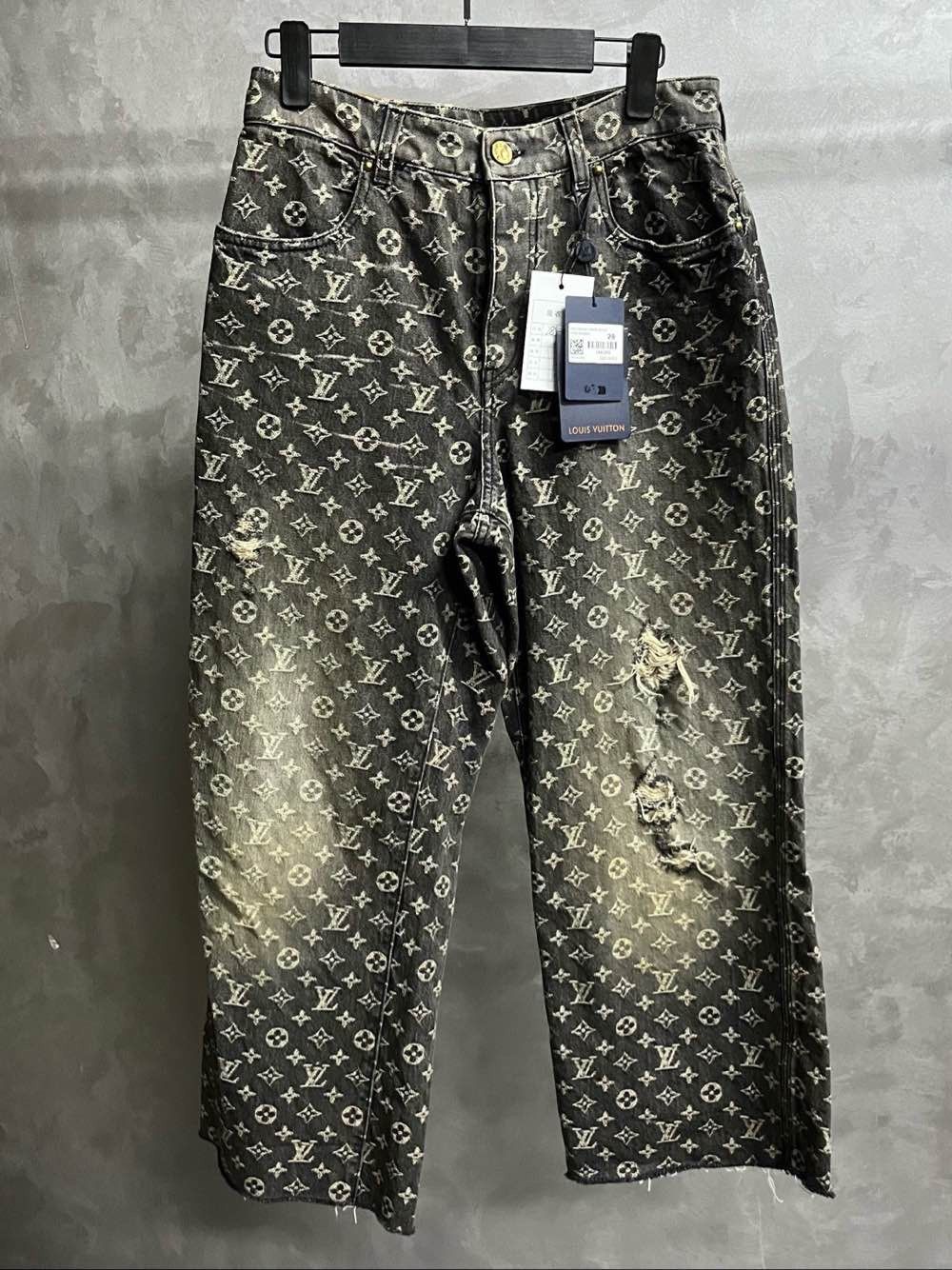 Louis Vuitton Louis Vuitton Monogram Denim Jeans Size 28 Size US 28 / EU 44 - 1 Thumbnail