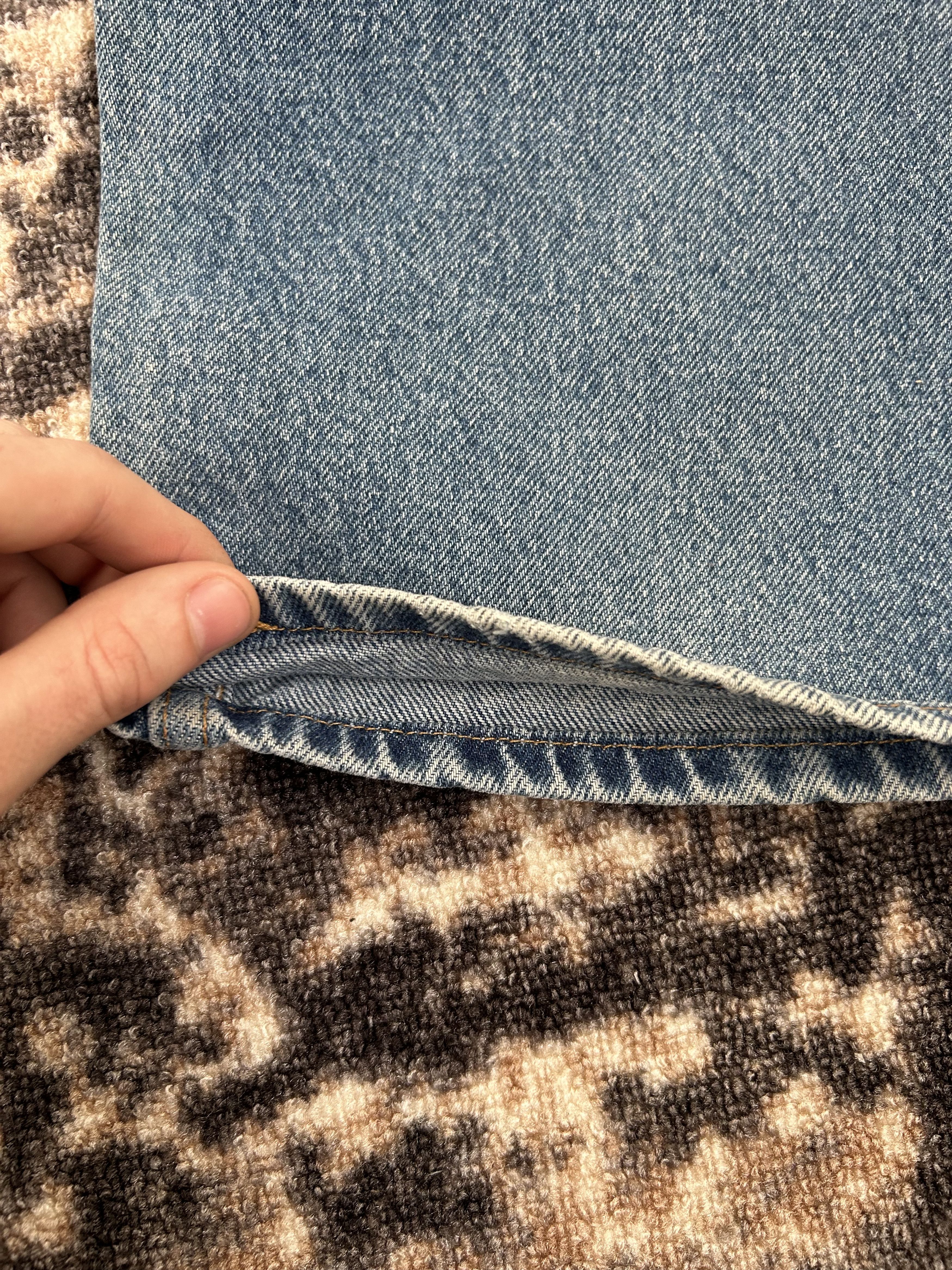 Levi's Vintage Levis 505 Denim Jeans Size W36 L32 Size US 36 / EU 52 - 5 Thumbnail