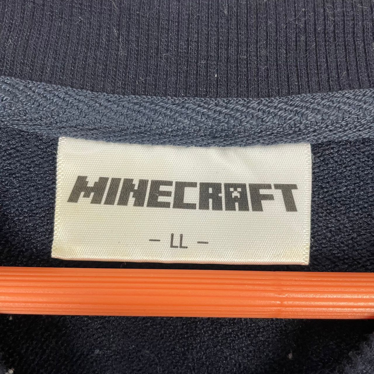 Anime Vintage Minecraft Big Printed Logo Pullover Sweatshirt Size US L / EU 52-54 / 3 - 7 Thumbnail