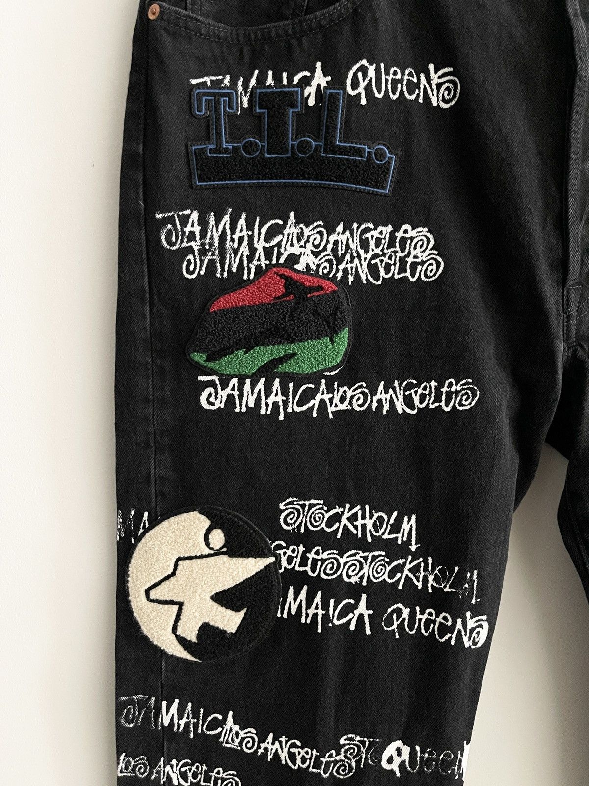 DENIM TEARS × Our Legacy × Stussy RARE! Stussy x Denim Tears x Our Legacy - 501 Jeans Size US 42 / EU 58 - 4 Thumbnail