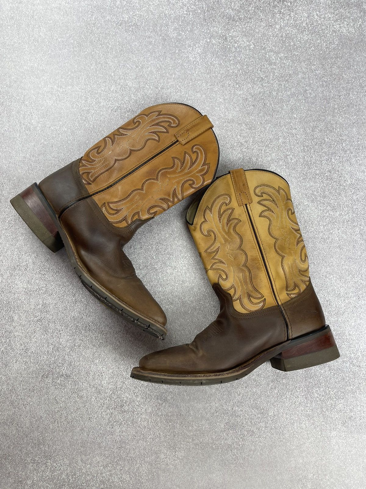 Dan Post Dan Post Ferrier Western Cowboy Leather Boots Size 10 Size US 10 / EU 43 - 5 Thumbnail