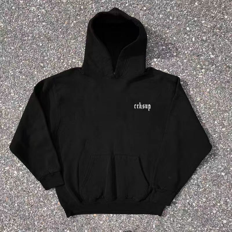 Japanese Brand Hip Hop Checkerboard Print Casual L Hooded Sweatshirt Size US L / EU 52-54 / 3 - 2 Thumbnail