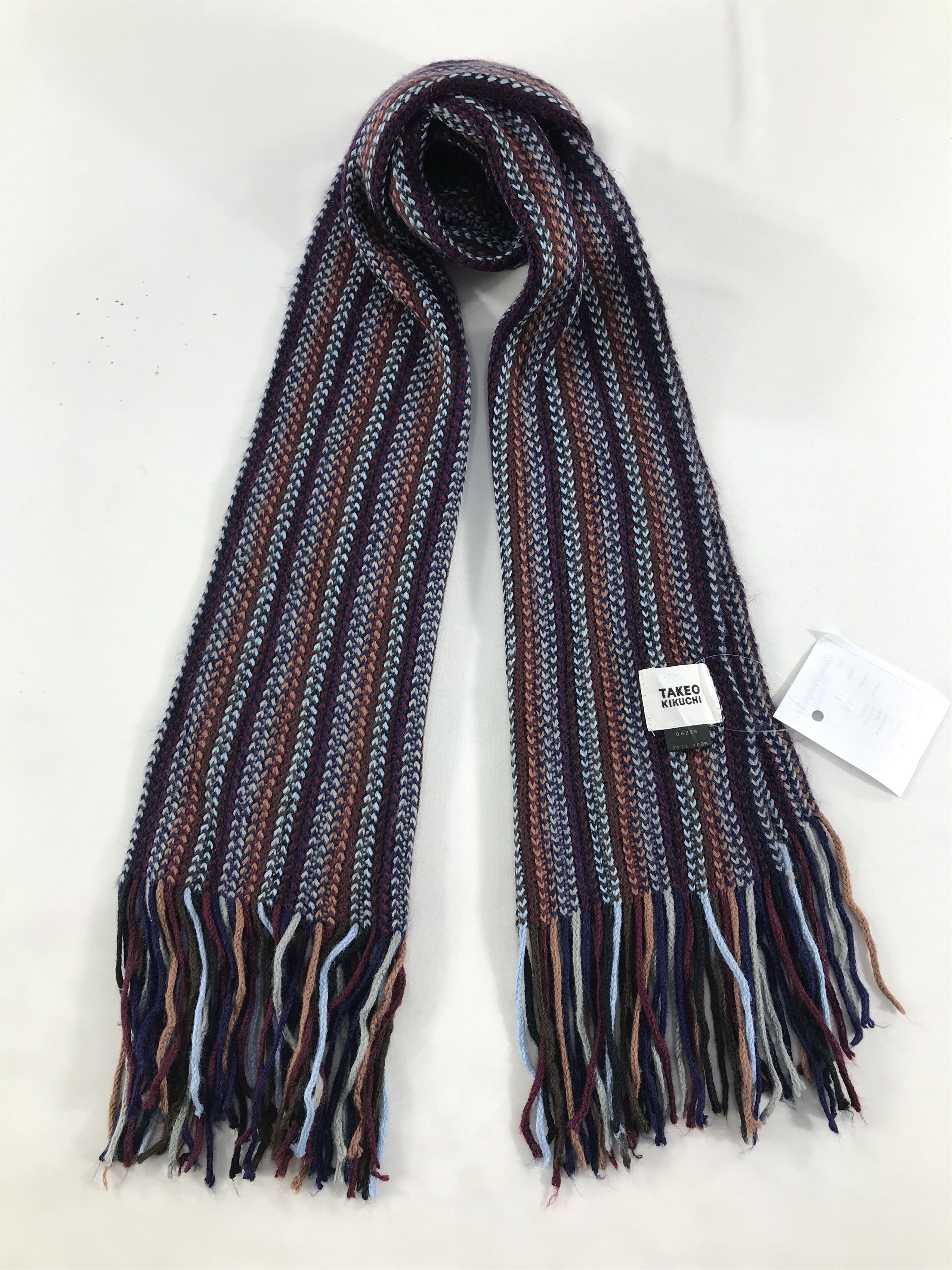 Takeo Kikuchi Vintage Takeo Kikuchi Scarf/Muffler/Neckwear MF030 Size ONE SIZE - 1 Thumbnail