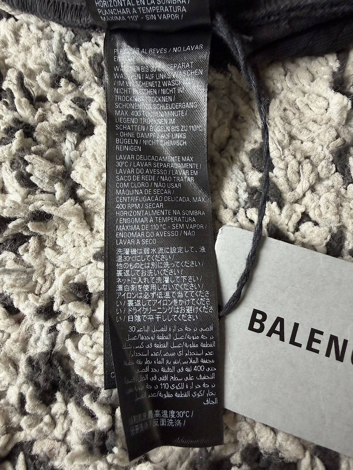 Balenciaga New Mud Show Super Destroyed Black Denim Jeans (M) Size US 34 / EU 50 - 16 Thumbnail
