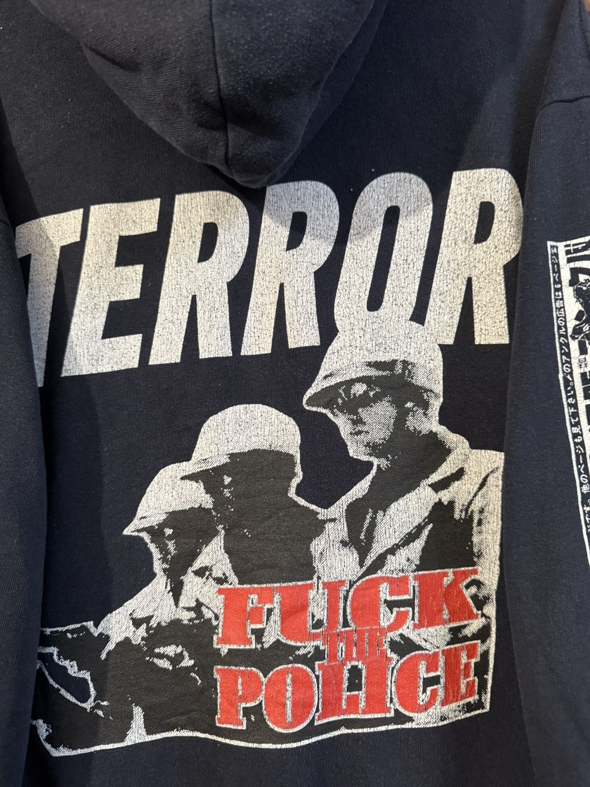 Band Tees Vintage 00s Terror Worldwide Fuck The Police Hoodie Band L Size US L / EU 52-54 / 3 - 8 Thumbnail
