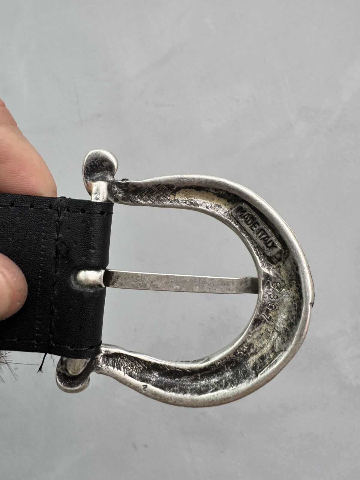 Hysteric Glamour 90s cow leather belt hysteric glamour style hype western 90s Size ONE SIZE - 9 Thumbnail