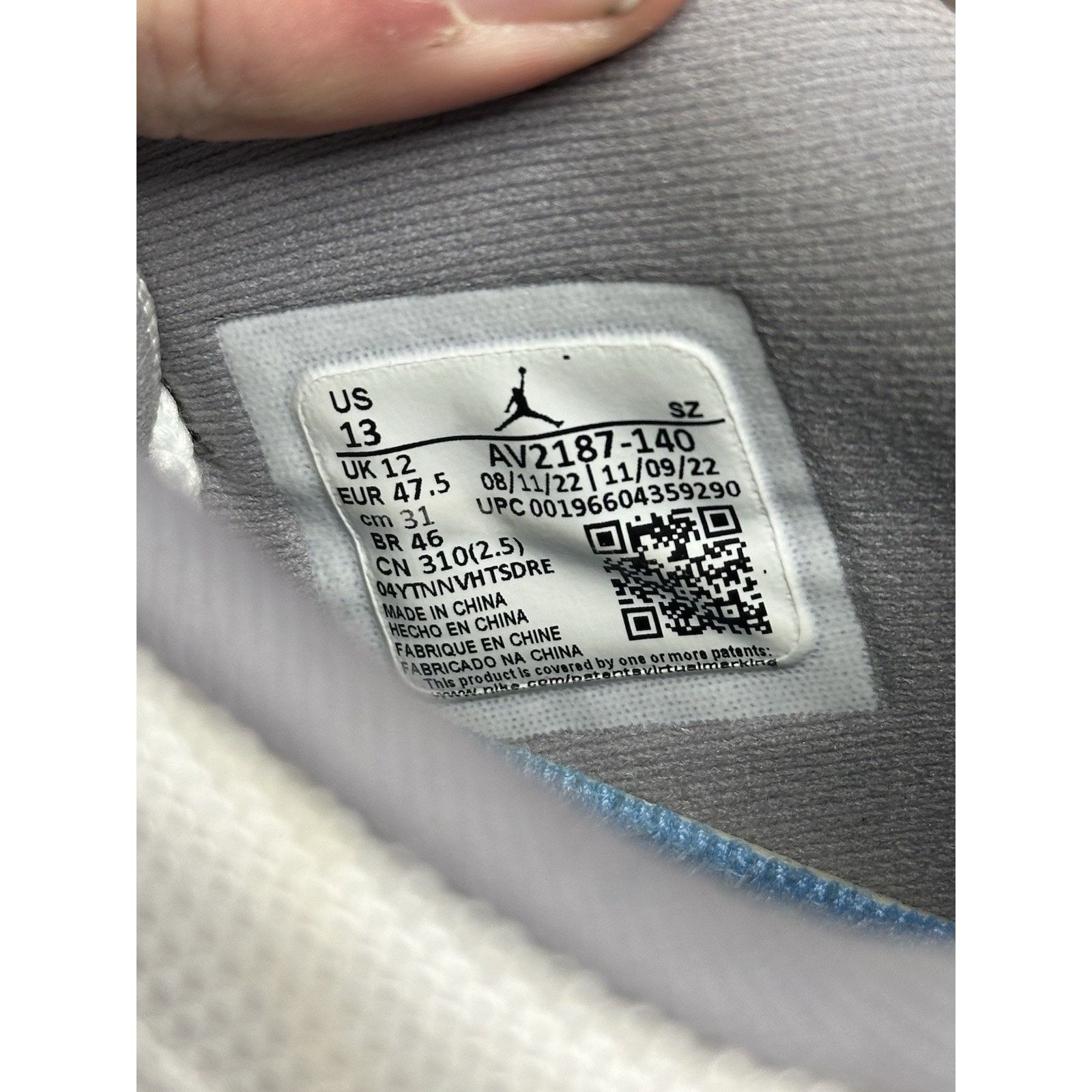 Jordan Brand Air Jordan 11 Retro Low Cement Grey - Size 13 Size US 13 / EU 46 - 7 Thumbnail