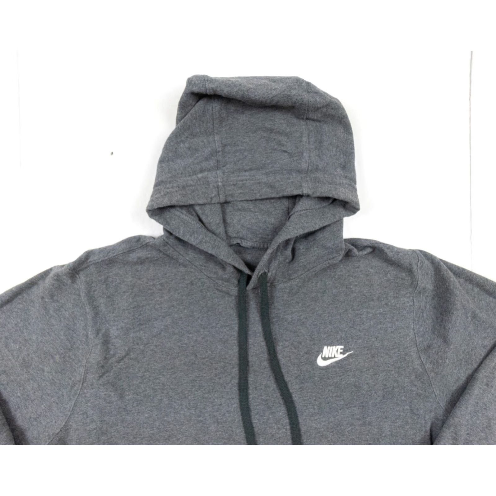 Nike Nike Hoodie Adult Large Gray Pullover Jersey Sweatshirt Swoosh Outdoor Mens Size US L / EU 52-54 / 3 - 2 Thumbnail