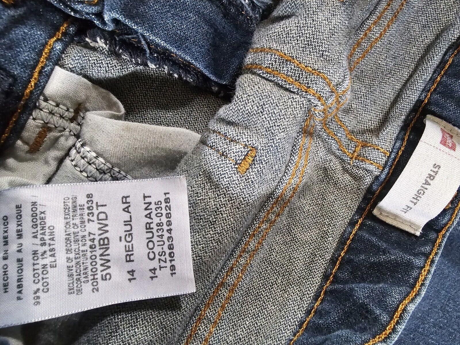 Wrangler Wrangler Straight Fit Boys 14 Reg Jeans Size US 26 / EU 42 - 9 Thumbnail