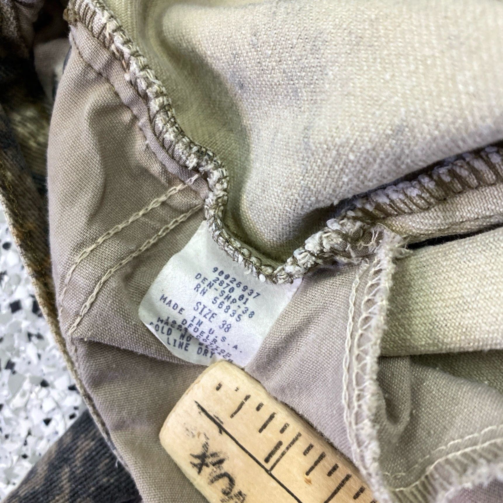 Vintage VINTAGE Cabela's Pants Mens 38 Sniper Camo Cotton Made in USA Boots? Size US 38 / EU 54 - 4 Thumbnail