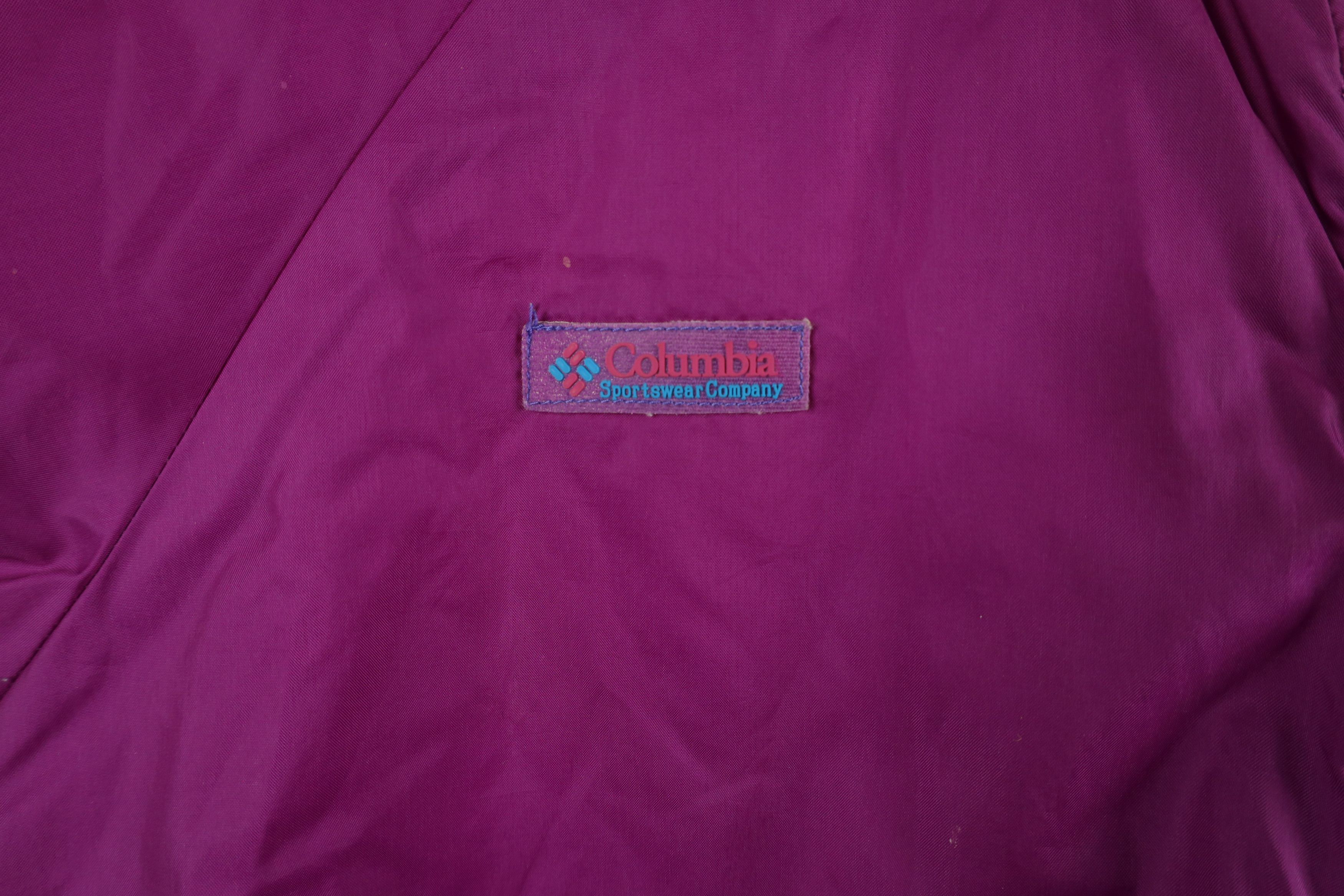 Columbia × Vintage Vintage 90s Columbia Reversible Puffer Bomber Jacket Size L / US 10 / IT 46 - 13 Thumbnail