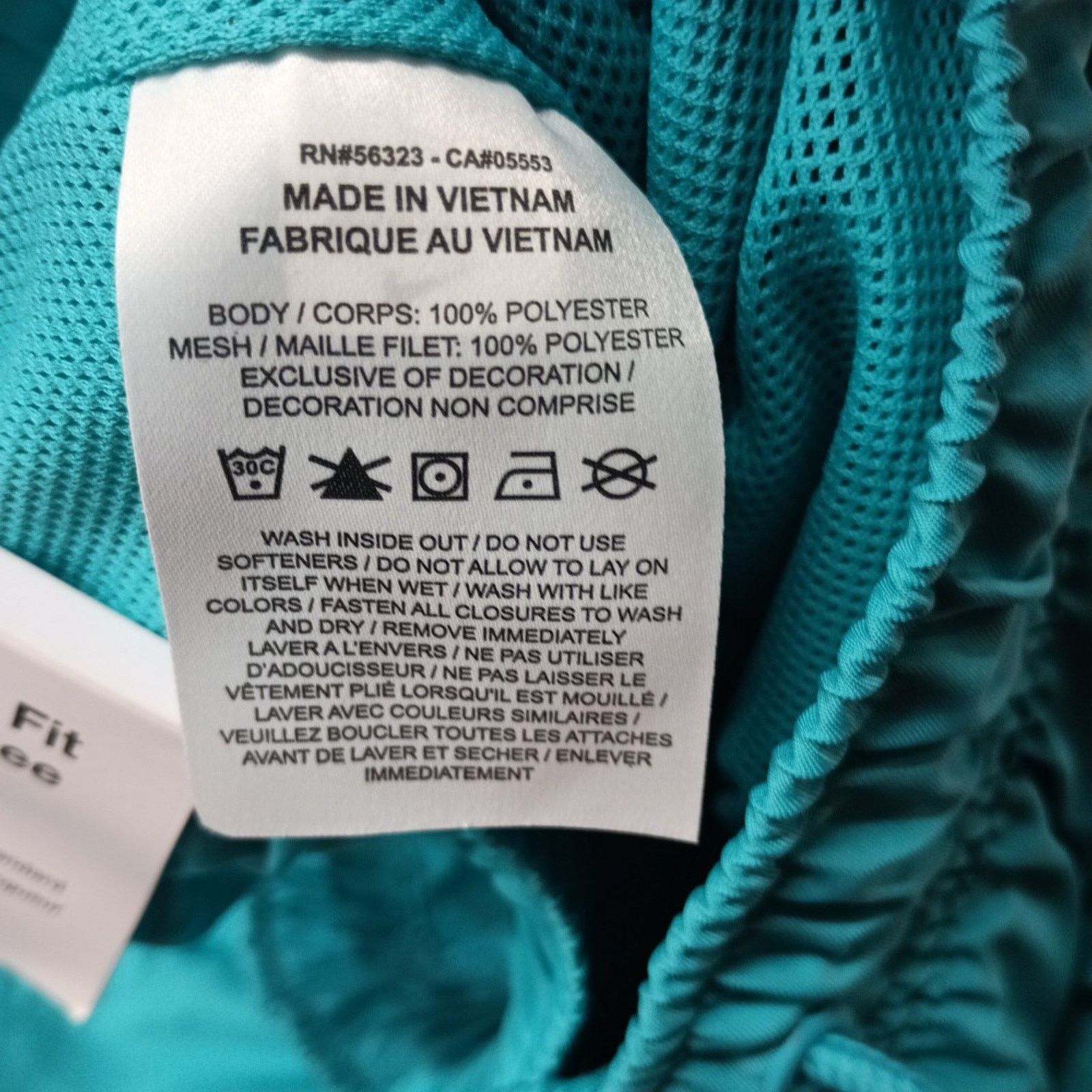 Nike Nike Men's 2XL Club Woven 6" Flow Shorts Teal Dusty Cactus Size US 42 / EU 58 - 5 Thumbnail