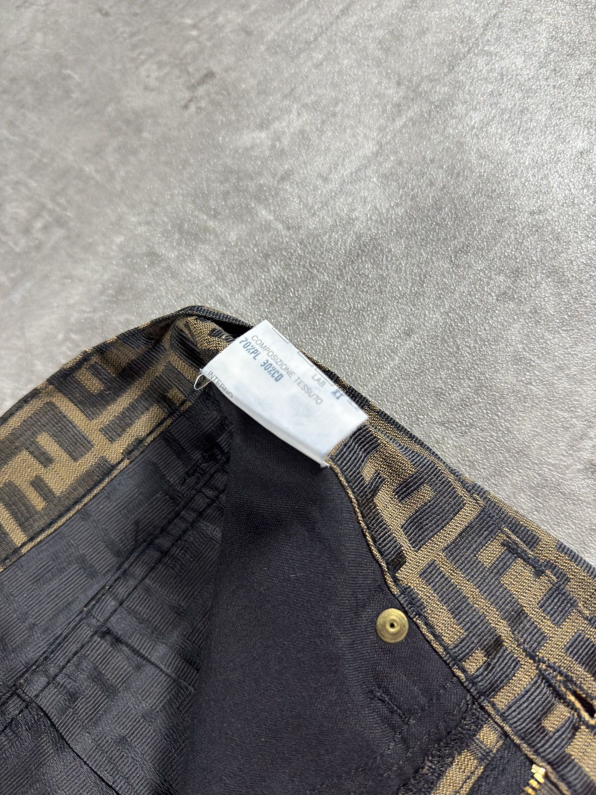 Fendi Fendi Zucca Monogram Pants luxury Size 30" / US 8 / IT 44 - 8 Thumbnail