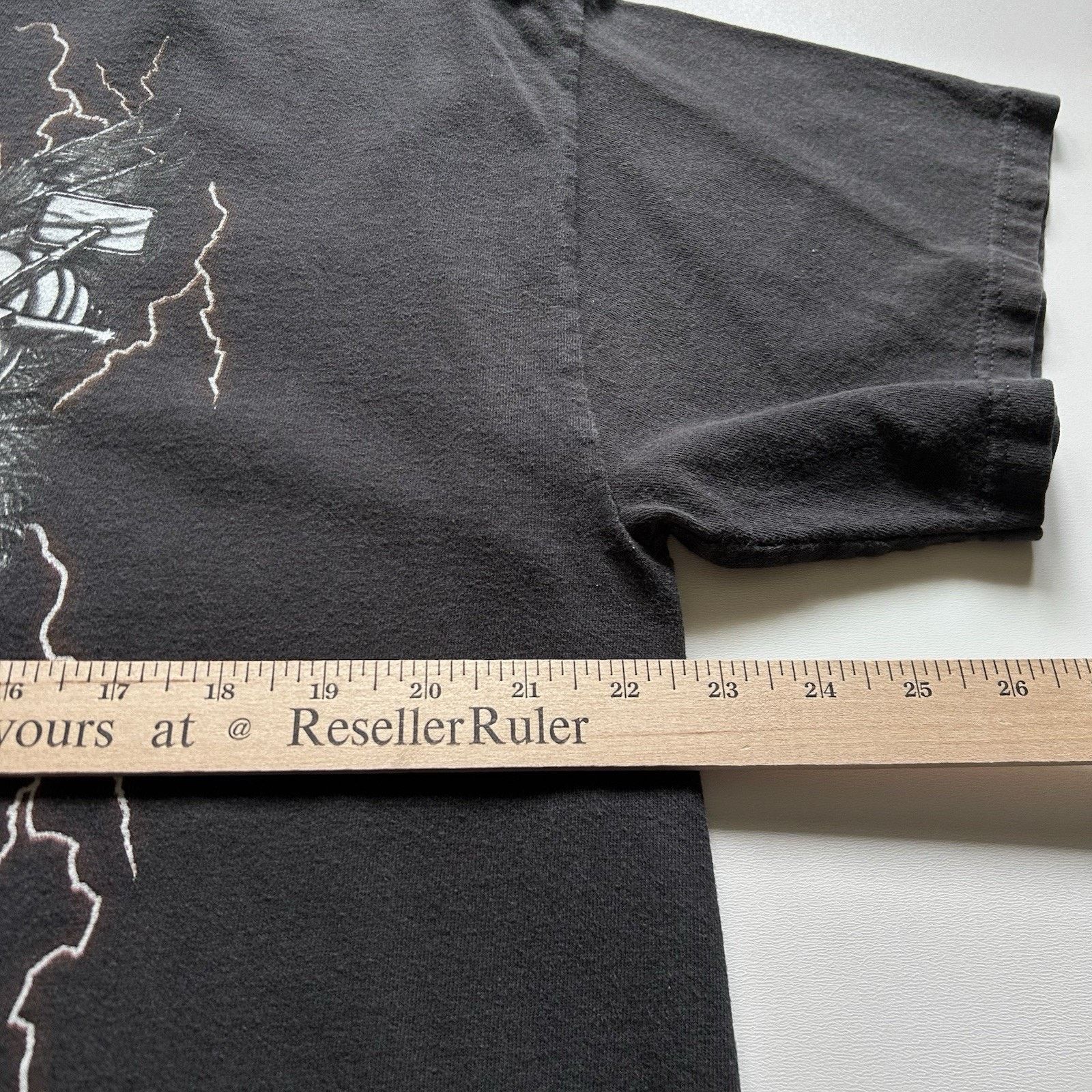 Vintage Popeye T-Shirt XL Y2K Rock Will Never Die! Motorcycle Art Size US XL / EU 56 / 4 - 5 Thumbnail