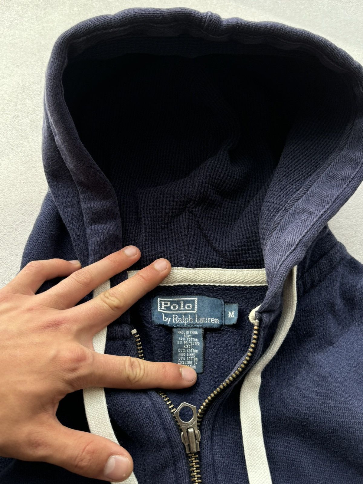 Polo Ralph Lauren Vintage Polo Ralph Lauren Y2K hoodie Size US M / EU 48-50 / 2 - 7 Thumbnail