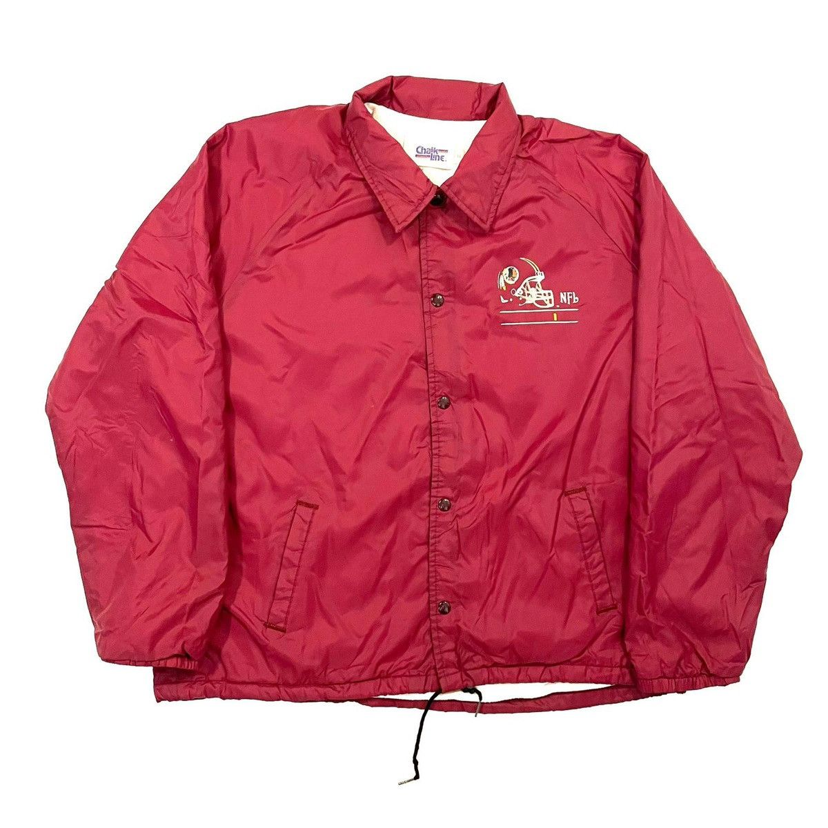 Washington Commanders Redskins Burgundy Jacket NFL 90s